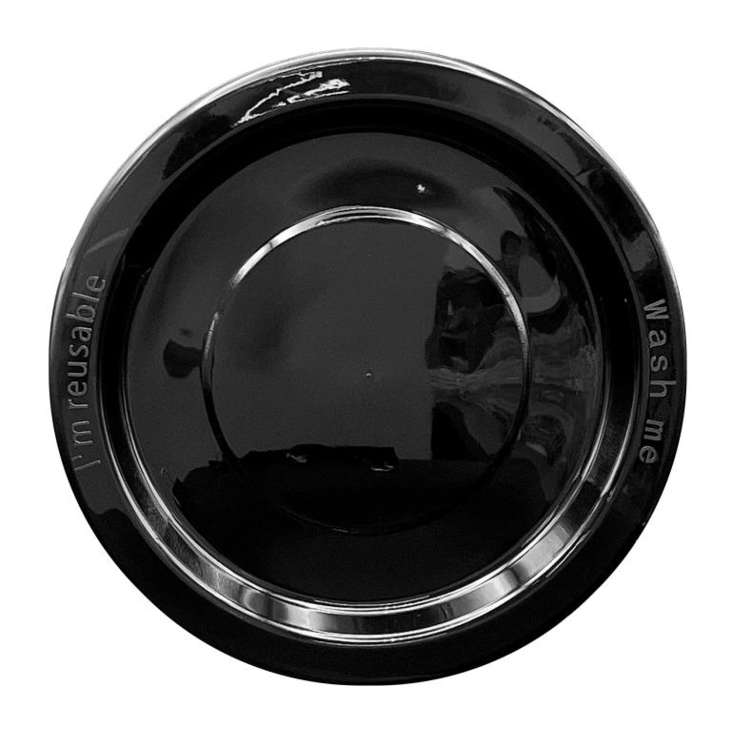 Occasions Black Dinner Plate (20 Pack)