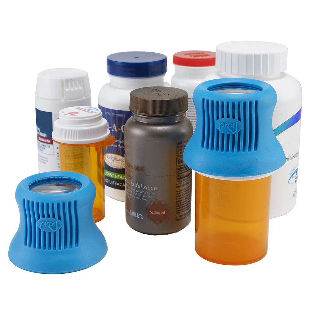 Jokari Medicine Bottle Opener – Blue