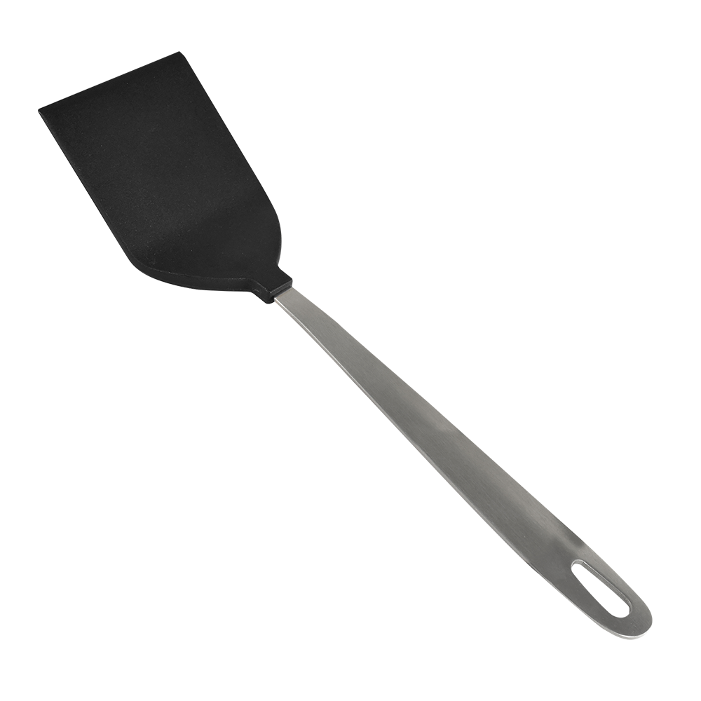 R&M Nylon Spatula with Stainless Steel Handle 23.5cm