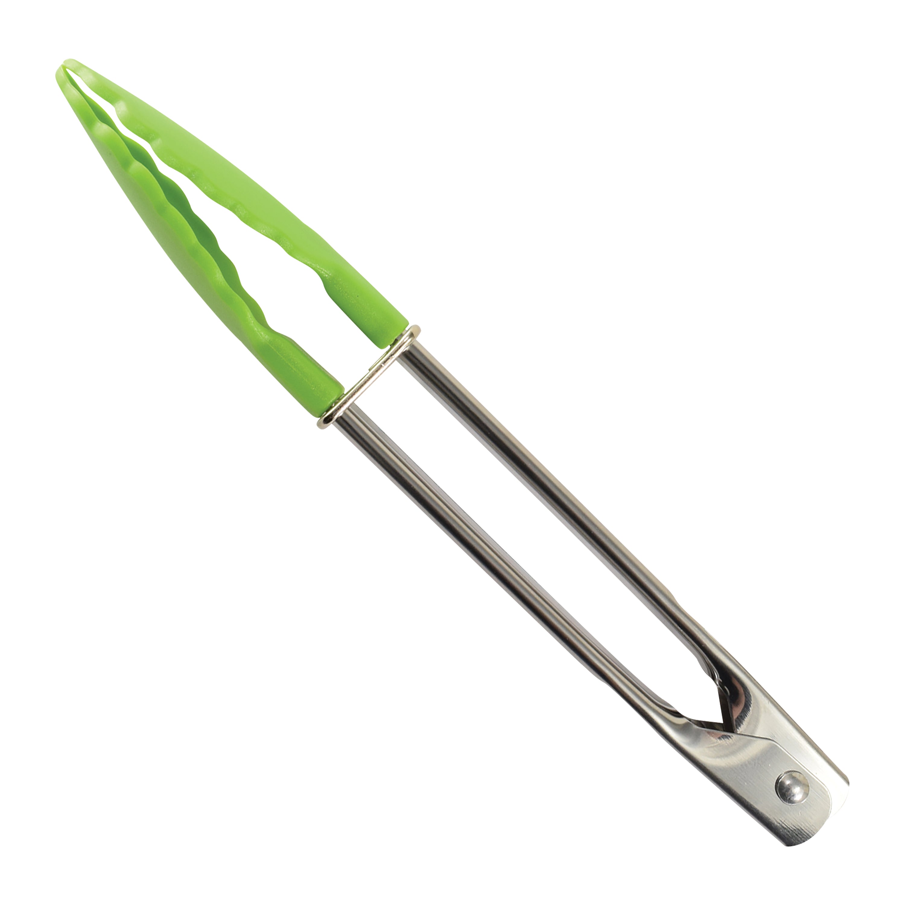 R&M Stainless Steel & Nylon Mini Tongs – 18cm