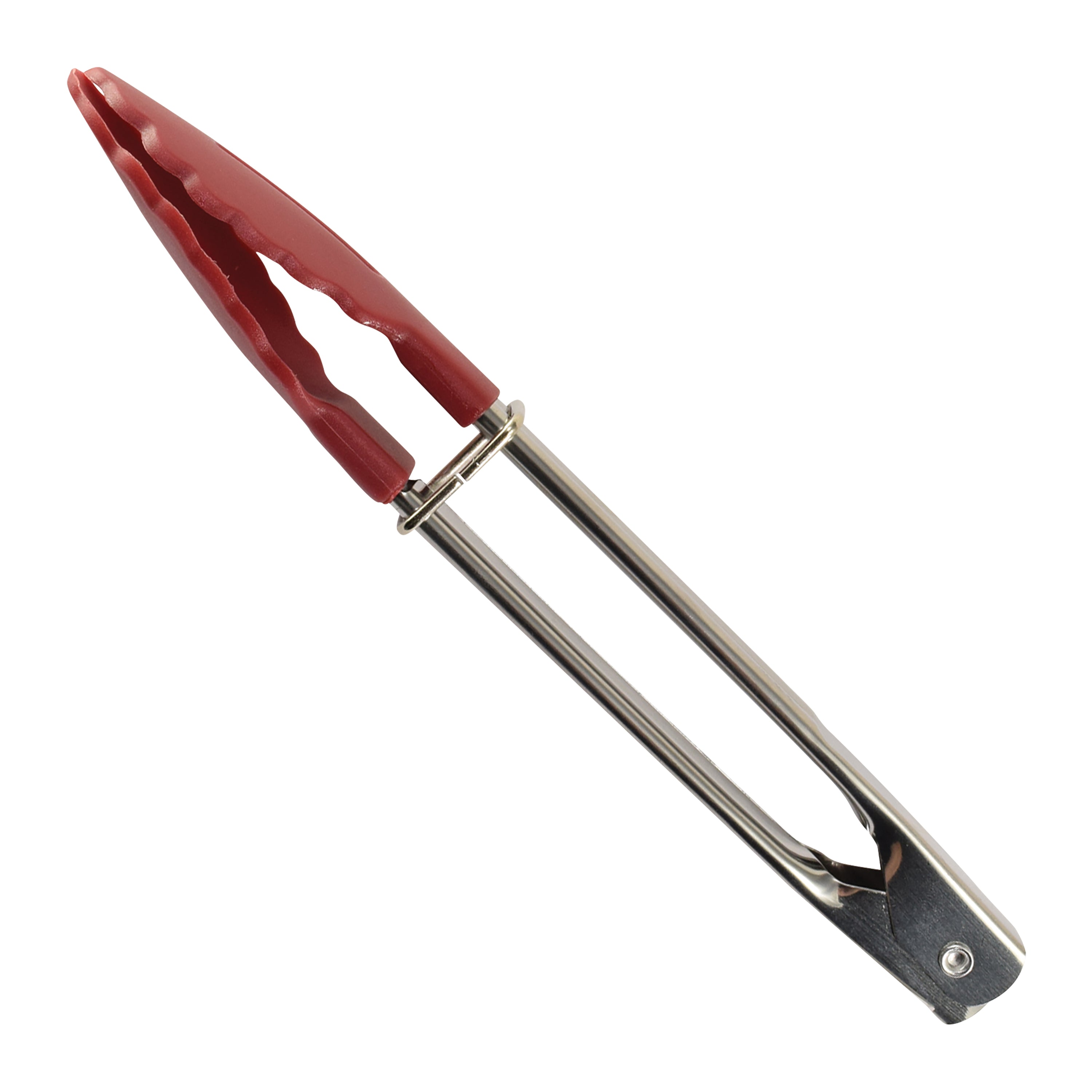 R&M Stainless Steel & Nylon Mini Tongs – 18cm