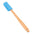 R&M Silicone Mini Spatula with Wood Handle