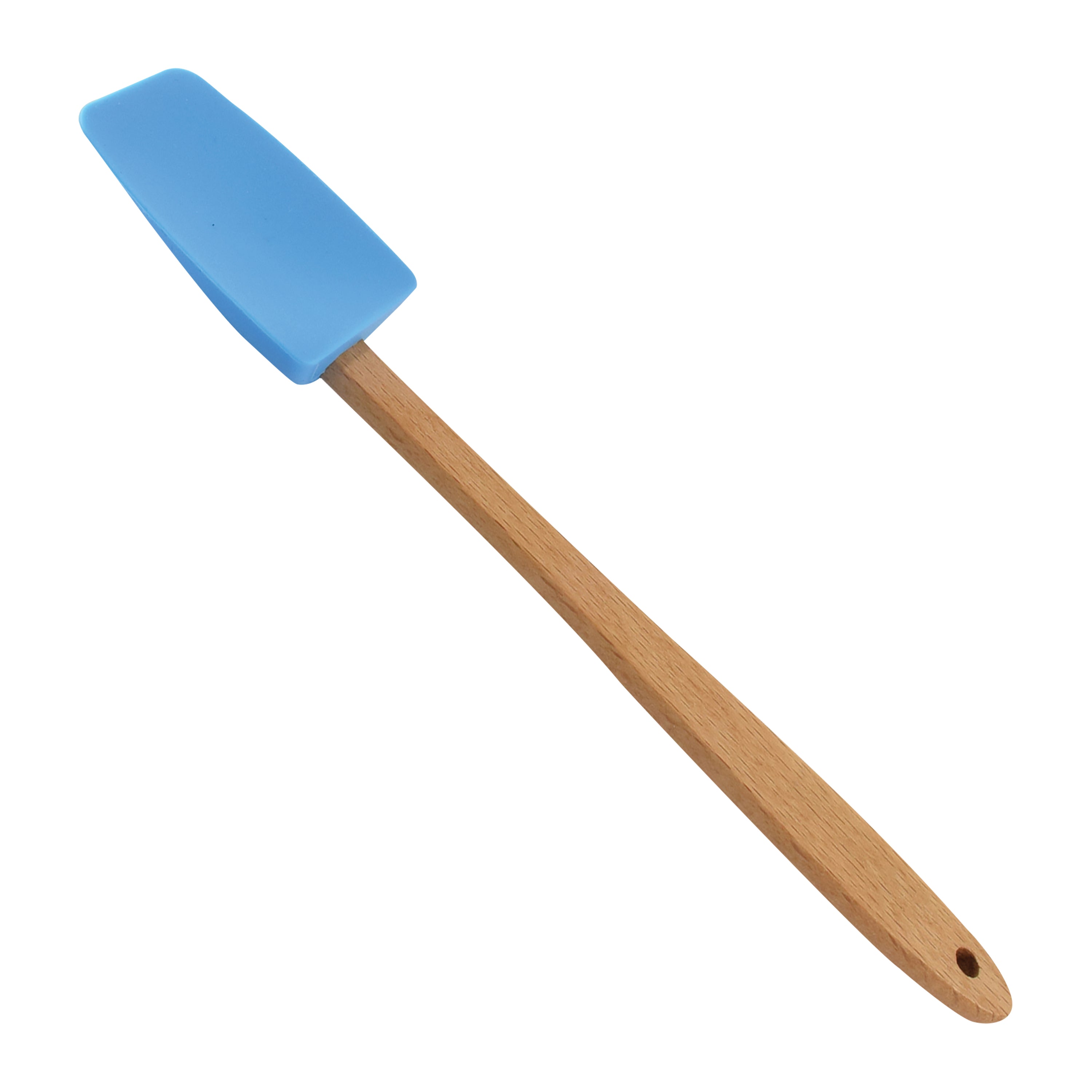 R&M Silicone Mini Spoon Spatula with Wood Handle