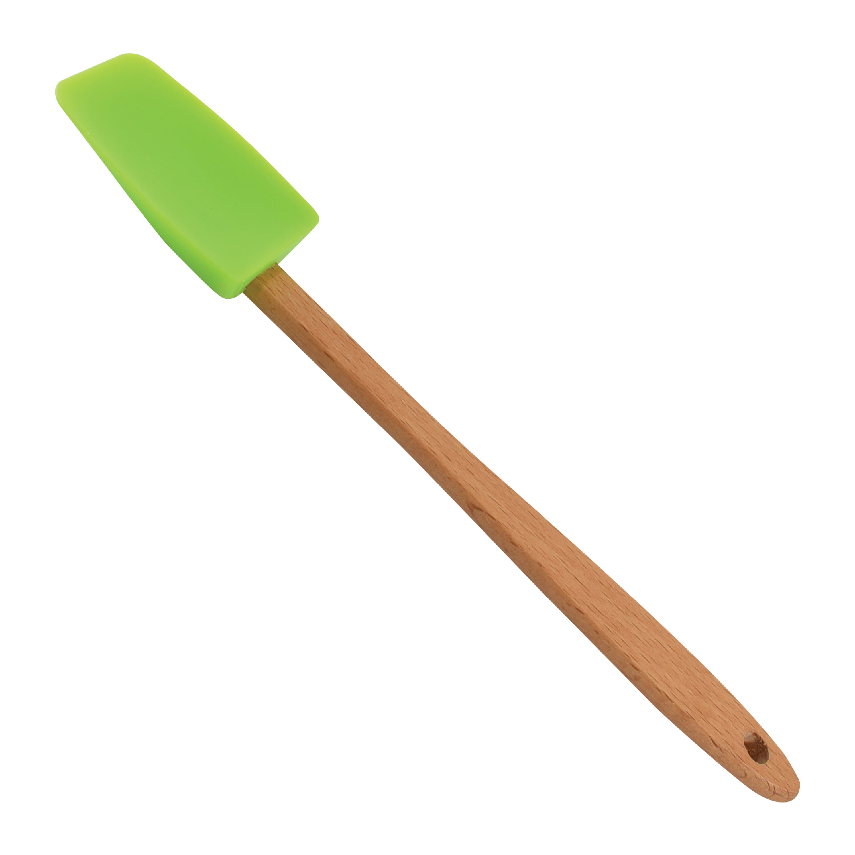 R&M Silicone Mini Spoon Spatula with Wood Handle