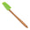 R&M Silicone Mini Spoon Spatula with Wood Handle