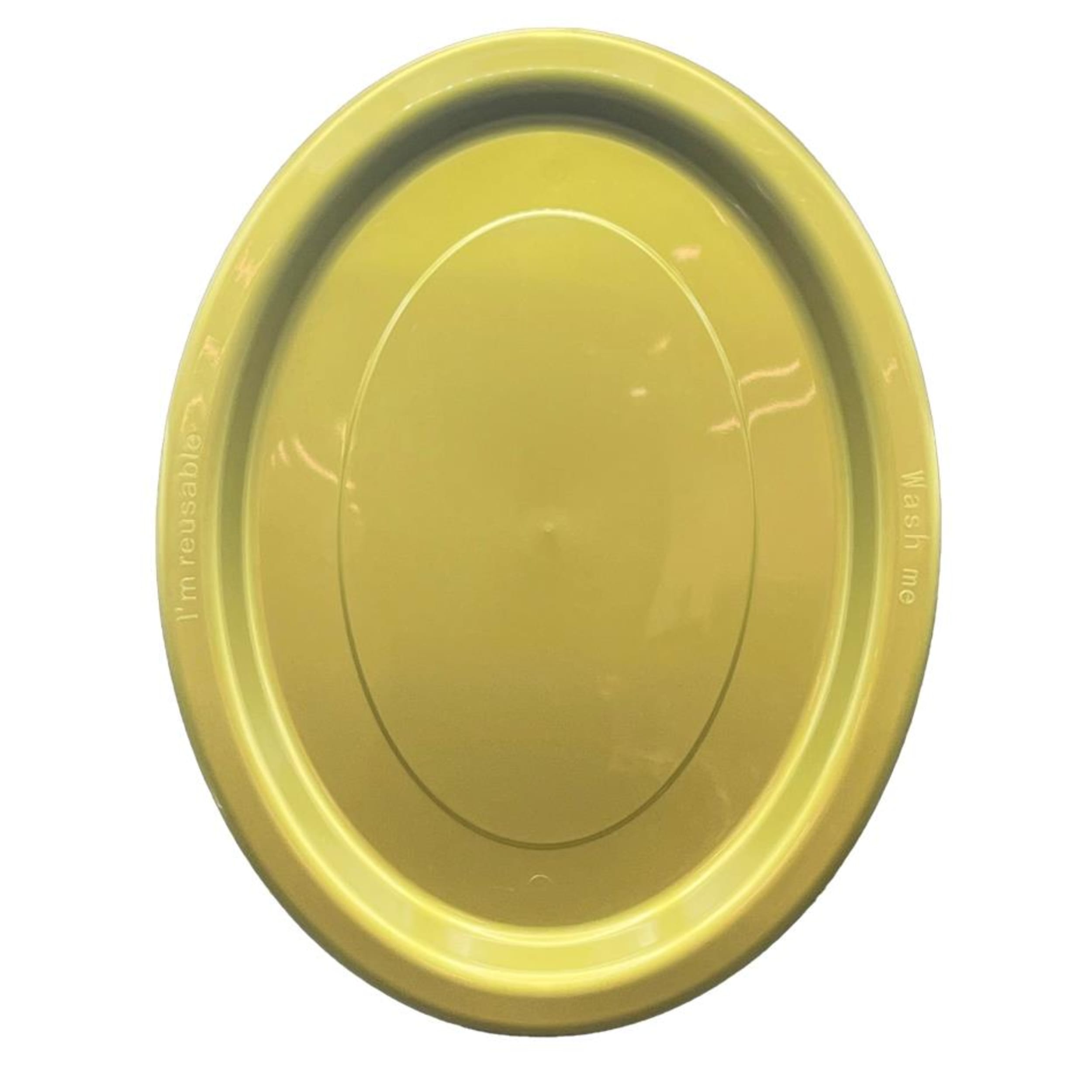 Occasions Gold Oval Plate 315x245mm (20 Pack)