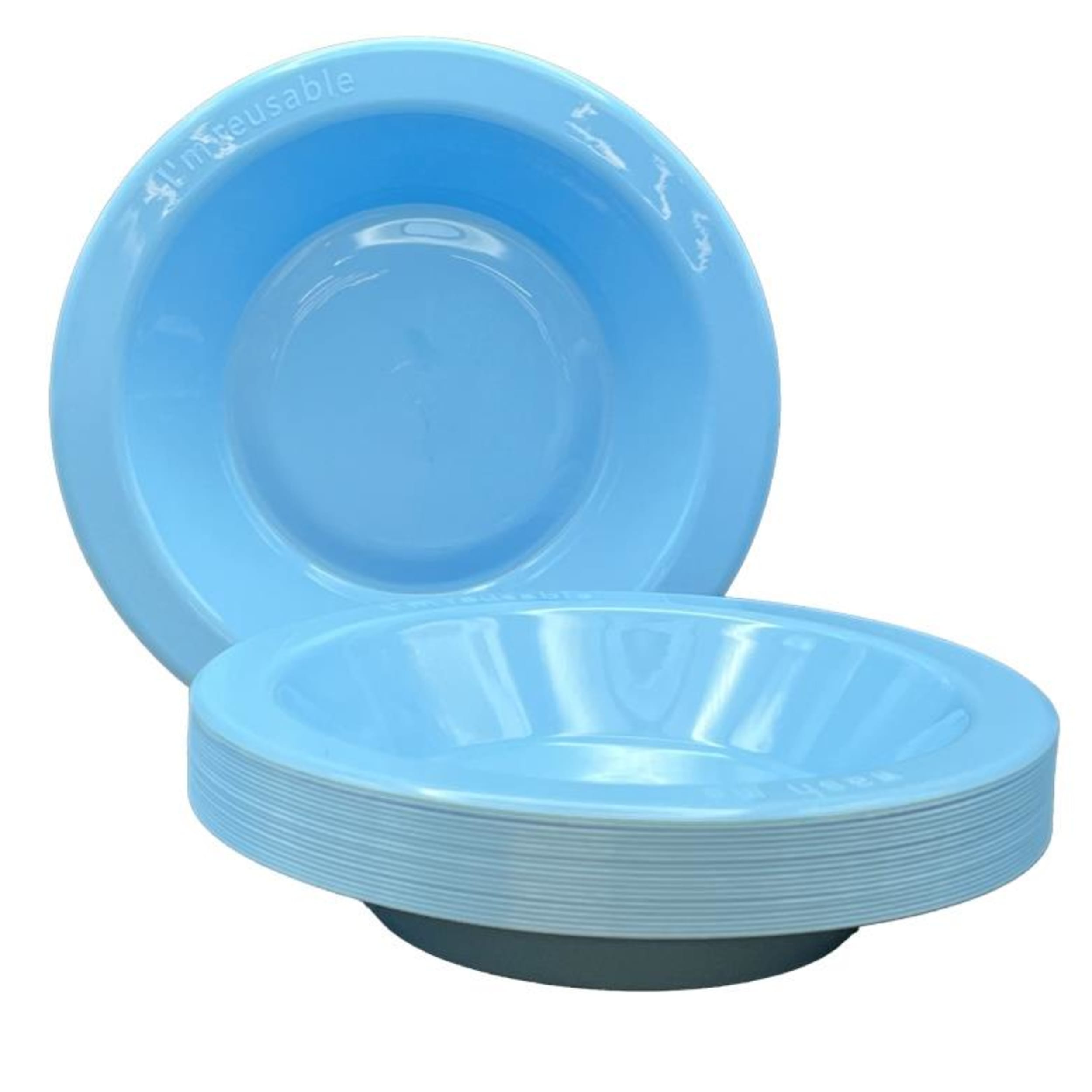 Occasions Light Blue Bowl 180mm (20 Pack)