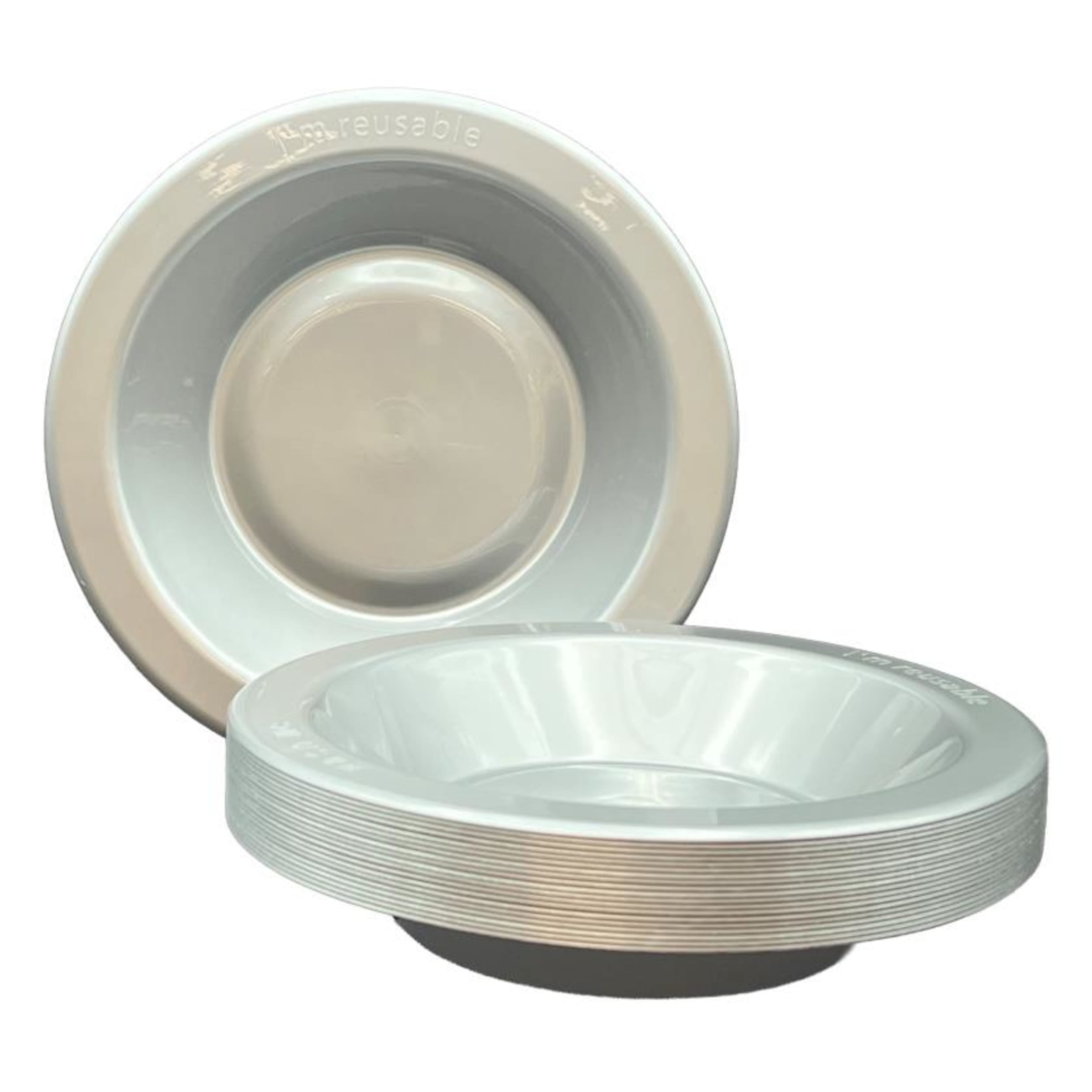 Occasions Silver Bowl 180mm (20 Pack)