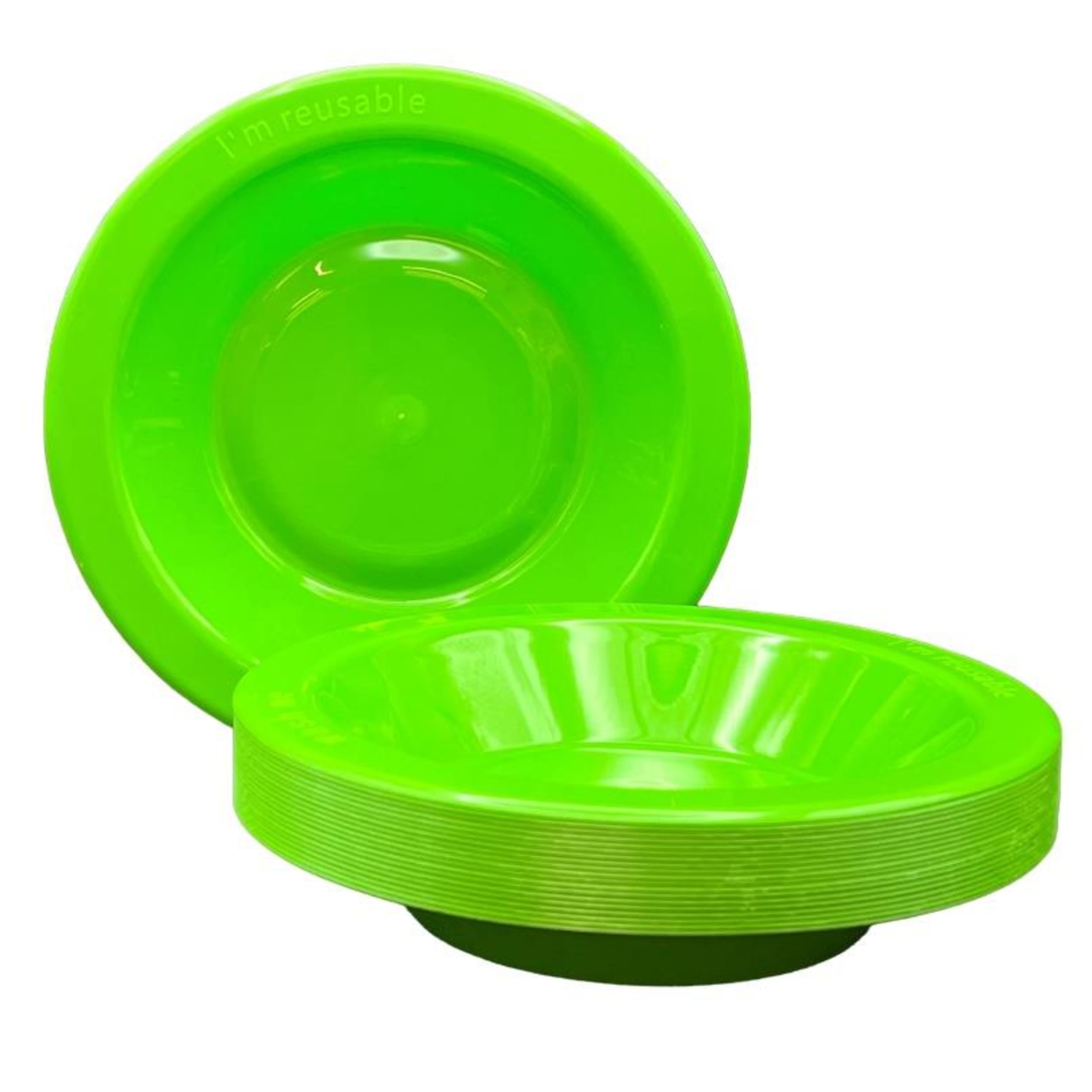 Occasions Lime Bowl 180mm (20 Pack)