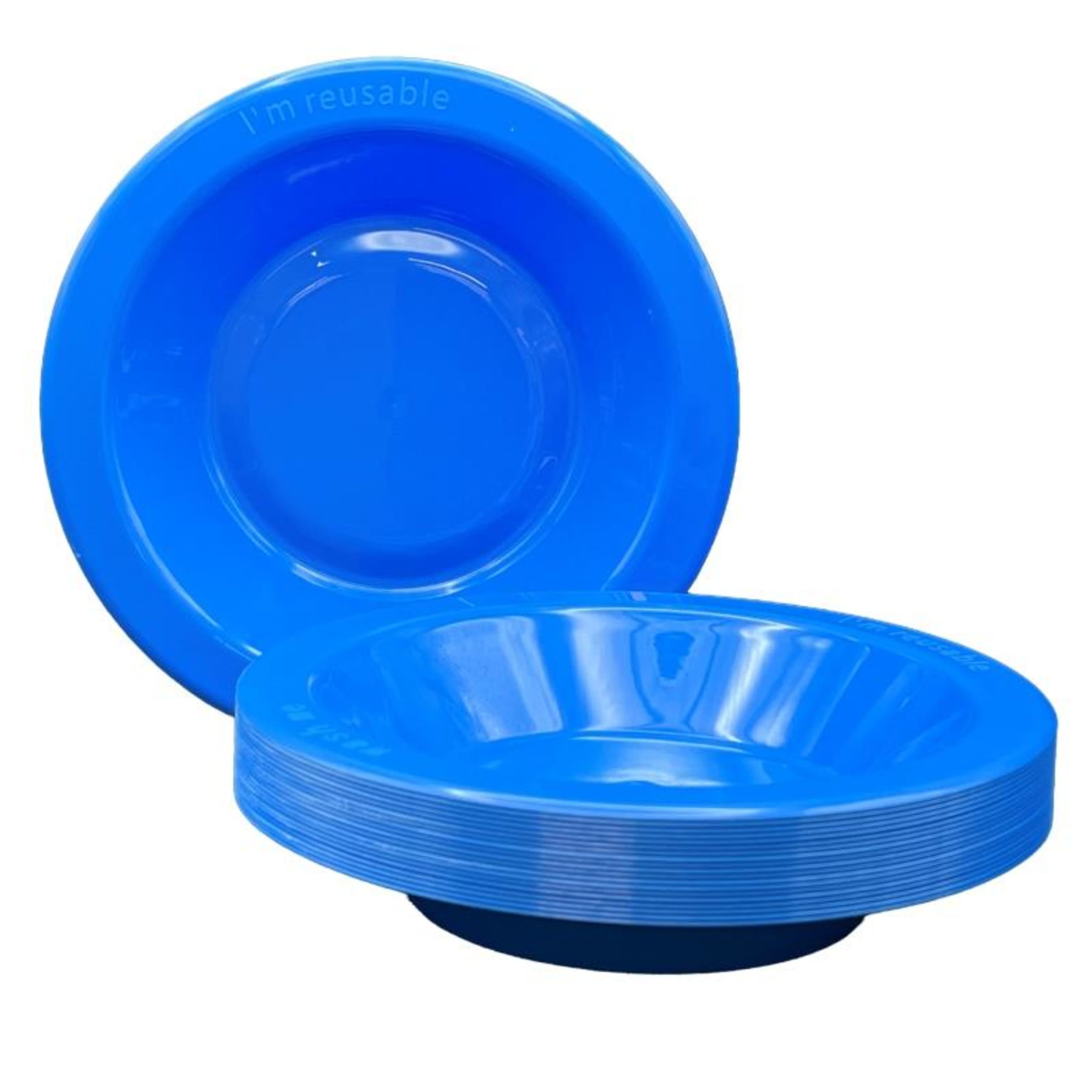 Occasions Royal Blue Bowl 180mm (20 Pack)