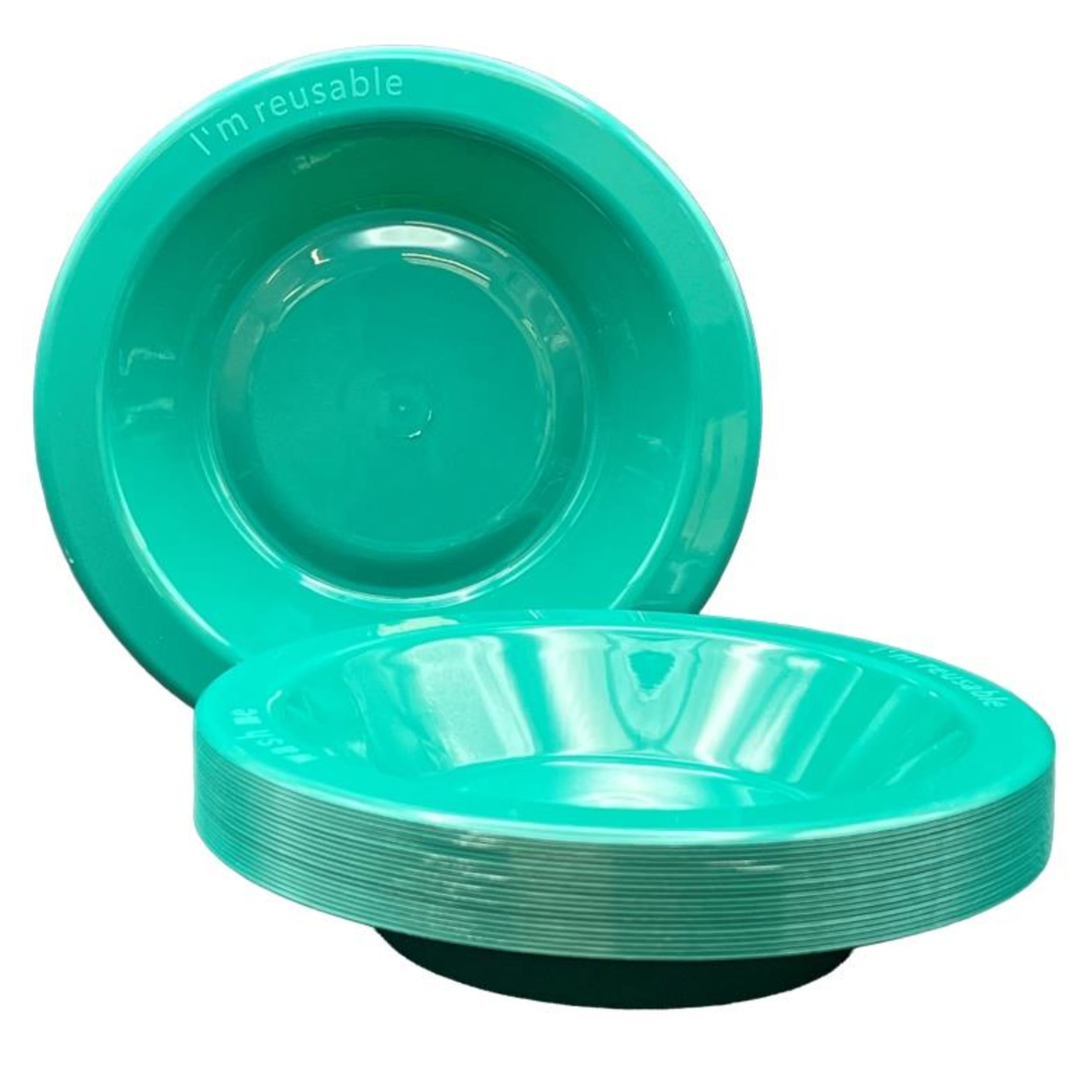 Occasions Green Bowl 180mm (20 Pack)