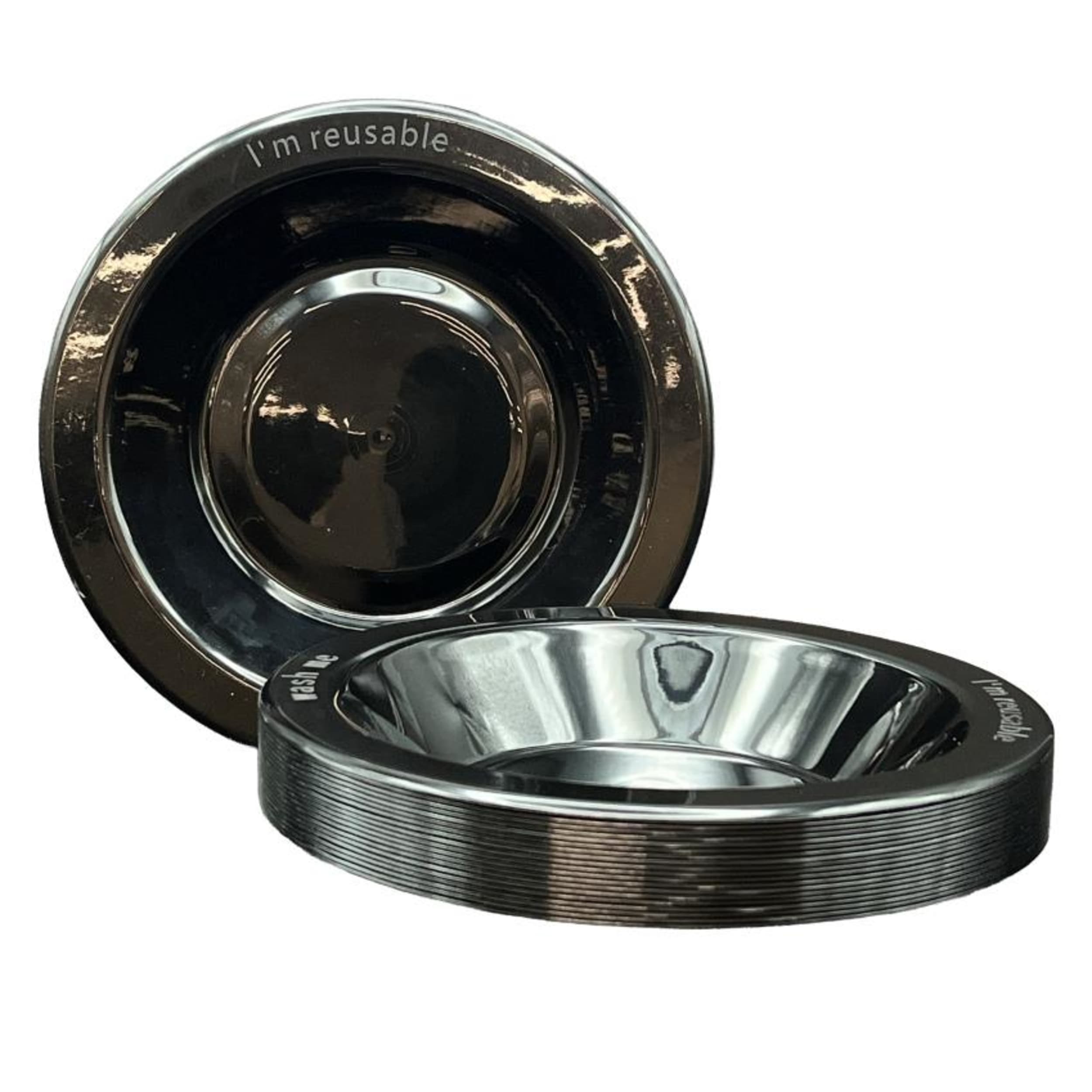 Occasions Black Bowl 180mm (20 Pack)