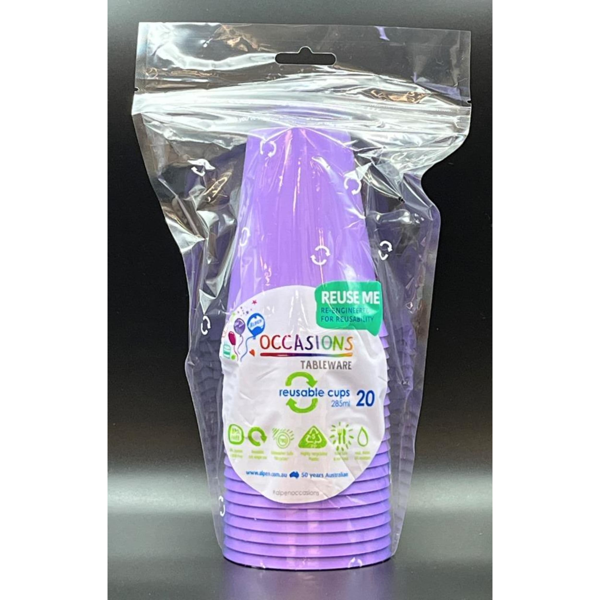 Occasions Lavender Cup 285ml (20 Pack)