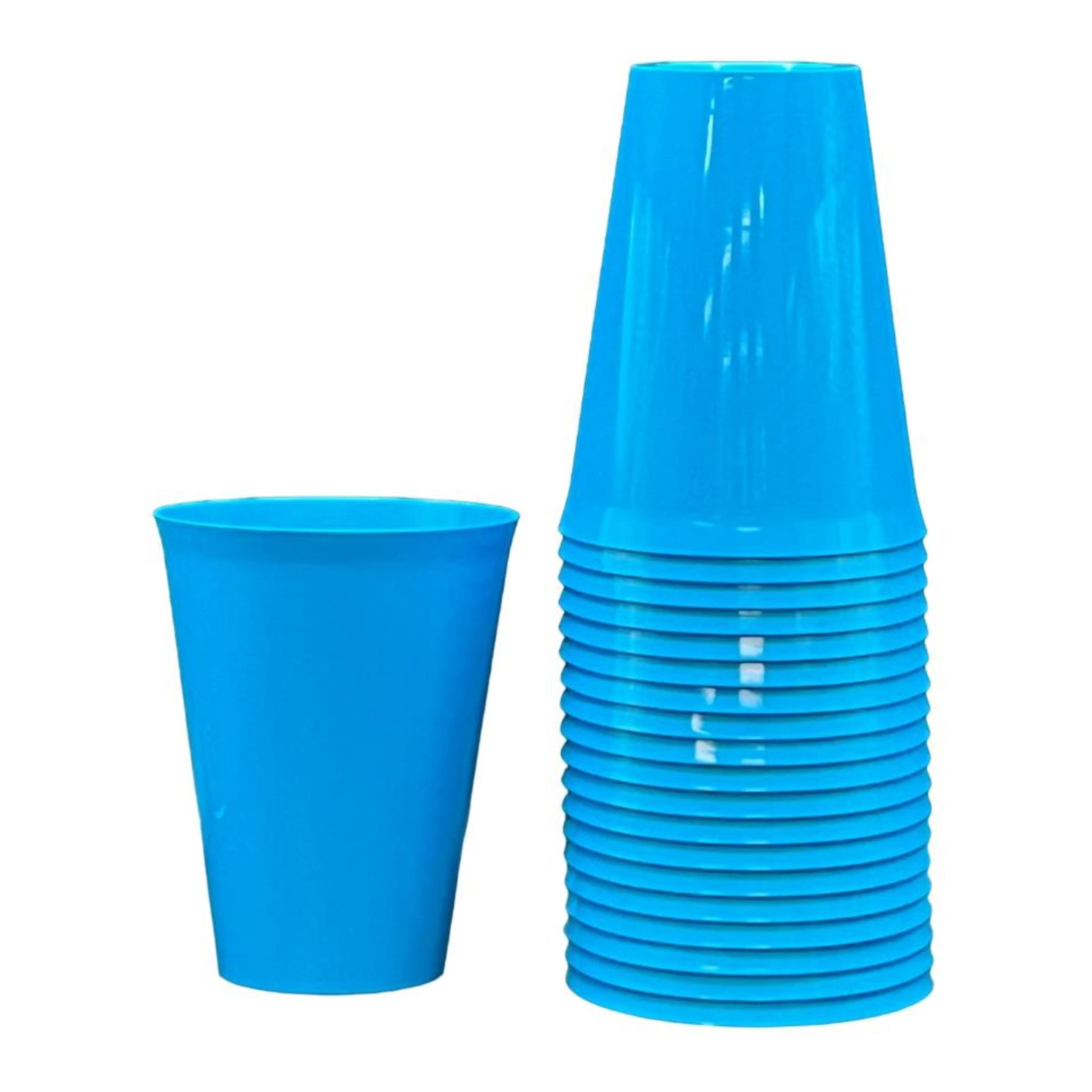 Occasions Azure Blue Cup 285ml (20 Pack)