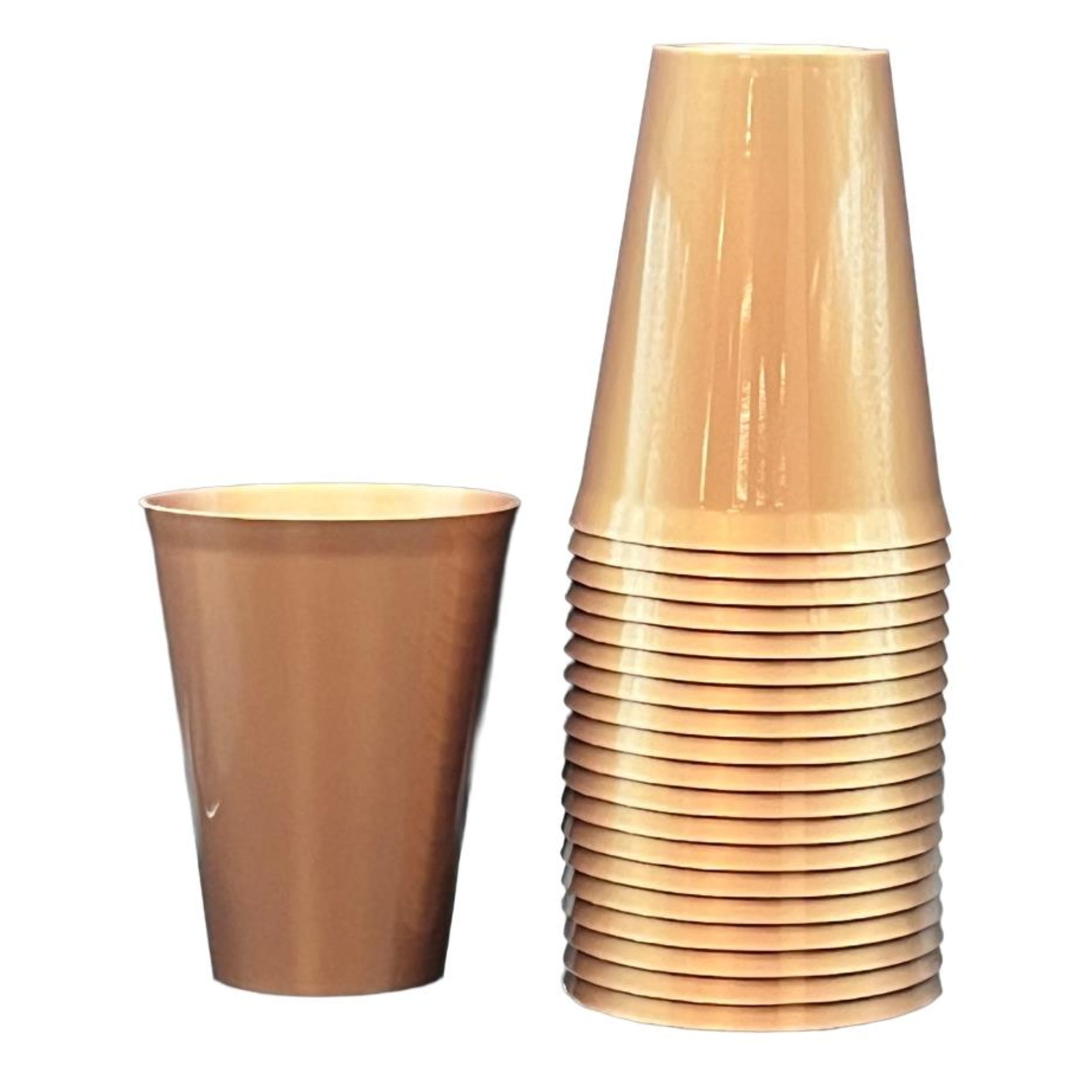 Occasions Rose Gold Cup (20 Pack)