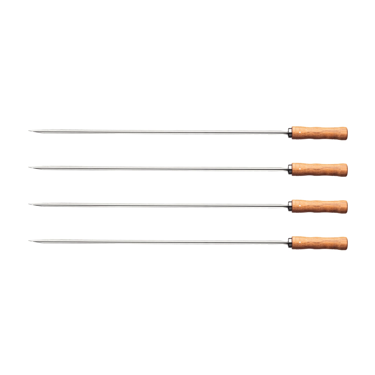 Tramontina Churrasco Single Prong Skewer Bundle - 65cm - Stainless Steel - 4-Piece