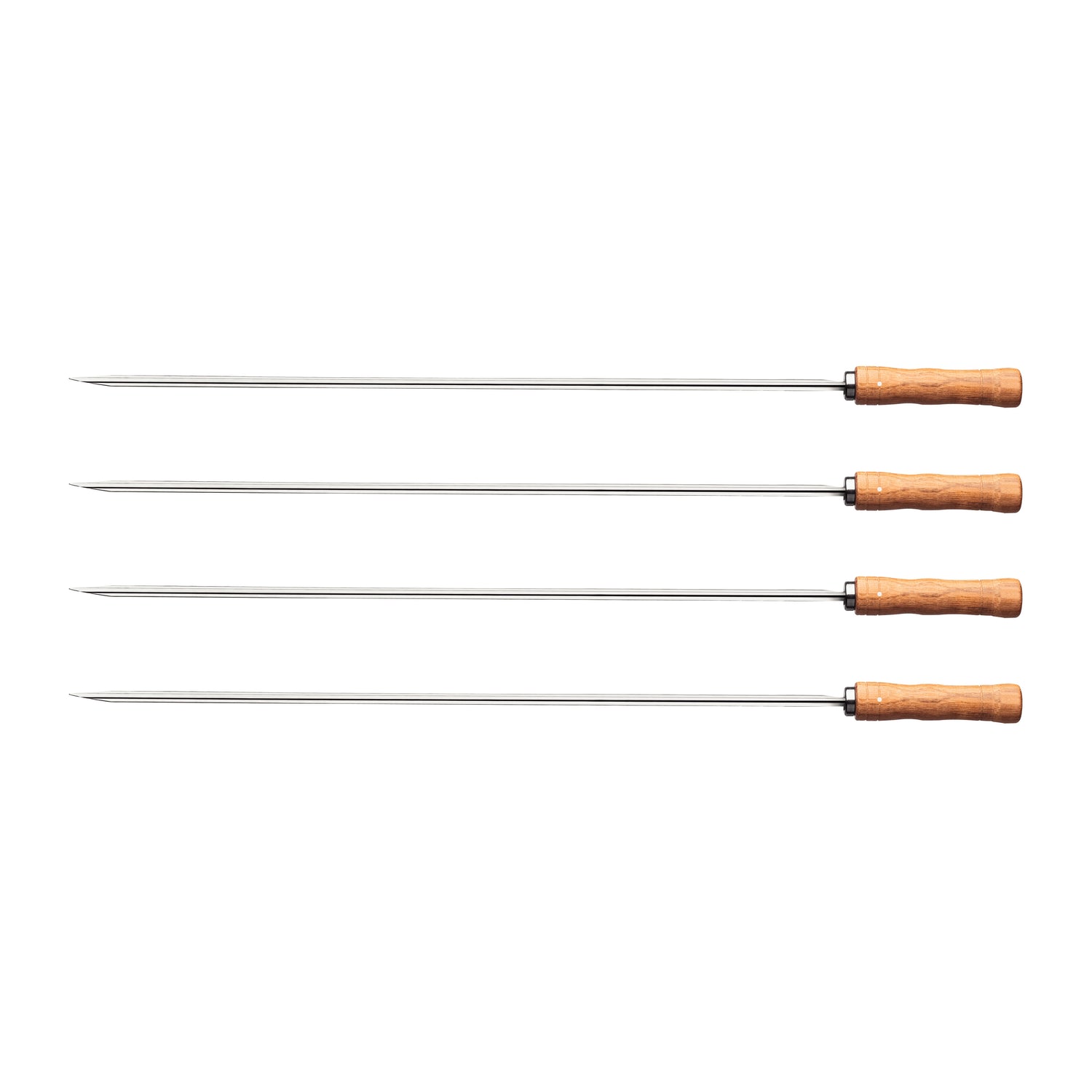 Tramontina Churrasco Single Prong Skewer Bundle - 75cm - Stainless Steel - 4-Piece