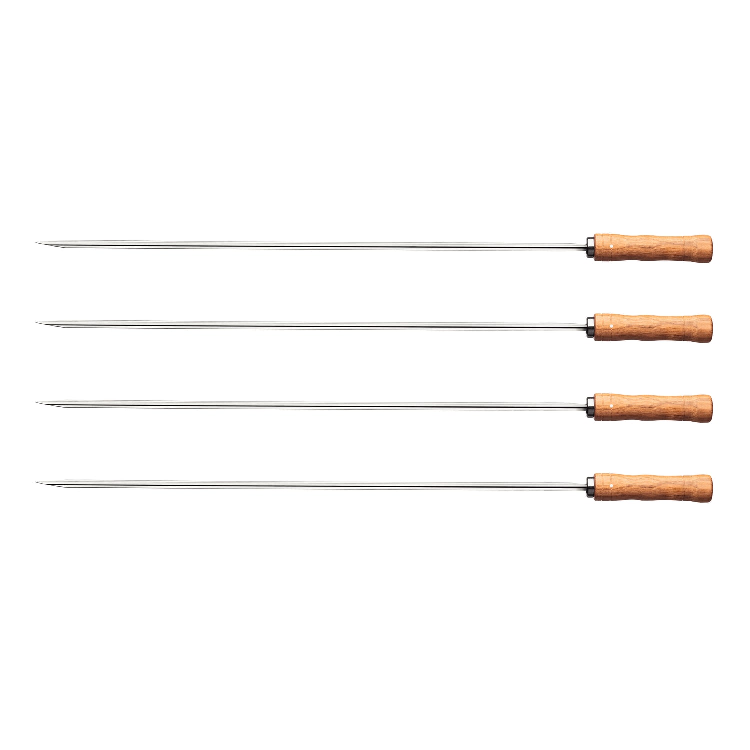 Tramontina Churrasco Skewer Set – 4 Piece – 95cm Single Prong
