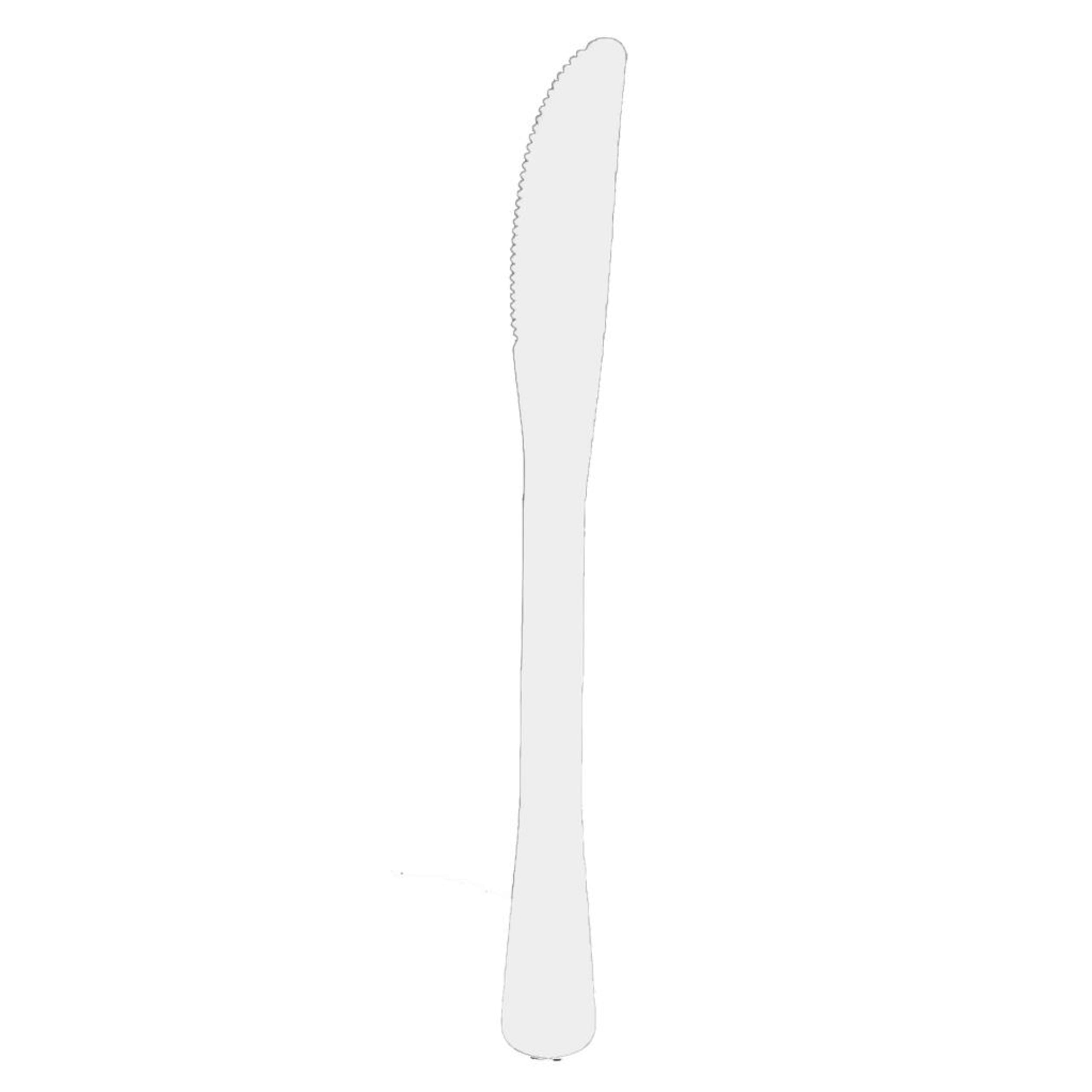 Occasions White Knife 190mm (20 Pack)