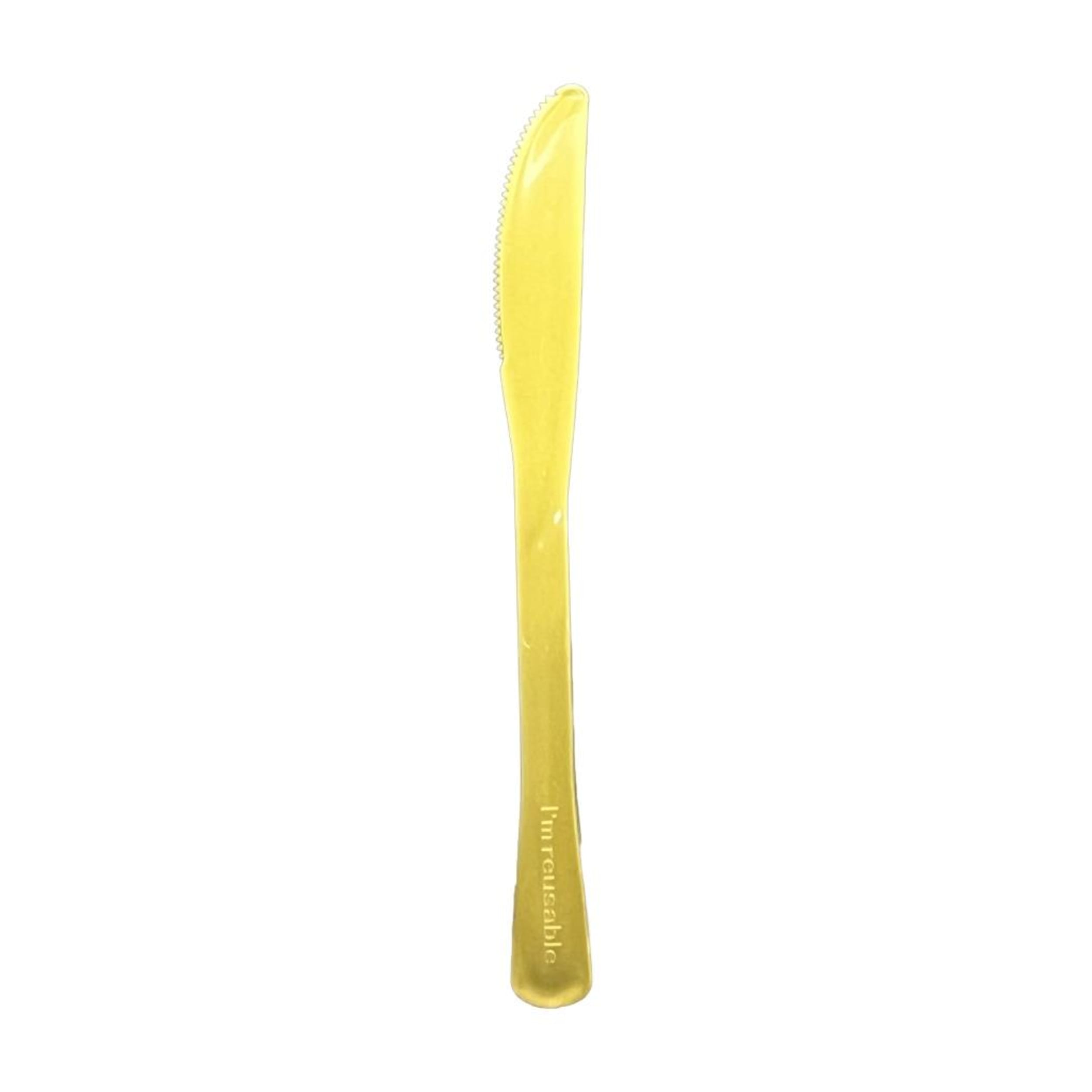 Occasions Gold Knife 190mm (20 Pack)
