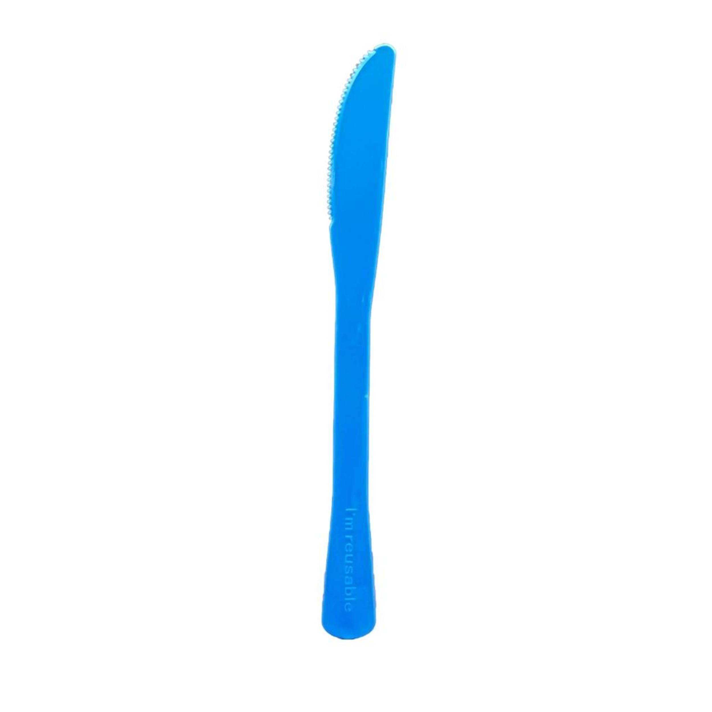 Occasions Royal Blue Knife 190mm (20 Pack)