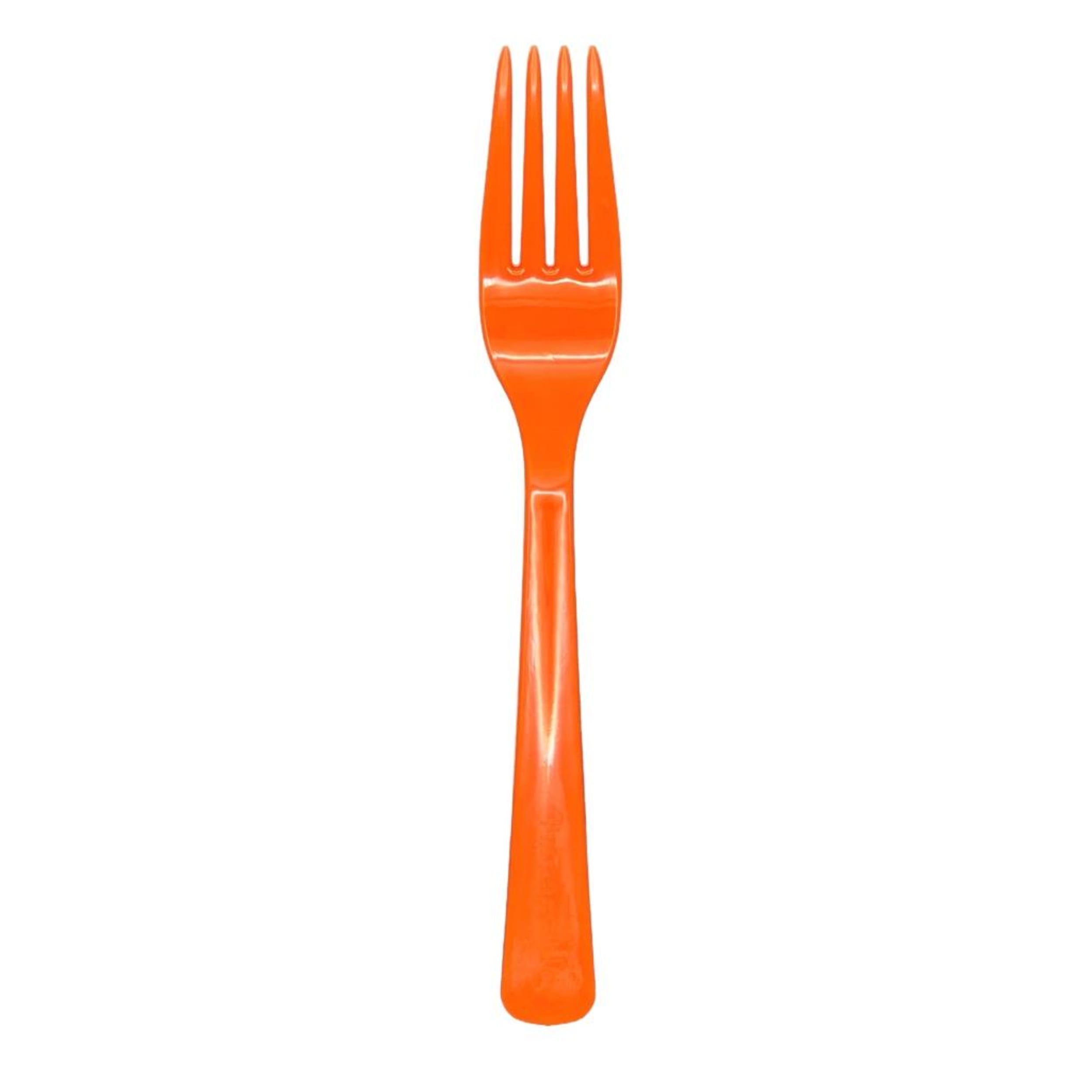 Occasions Orange Fork (20 Pack)