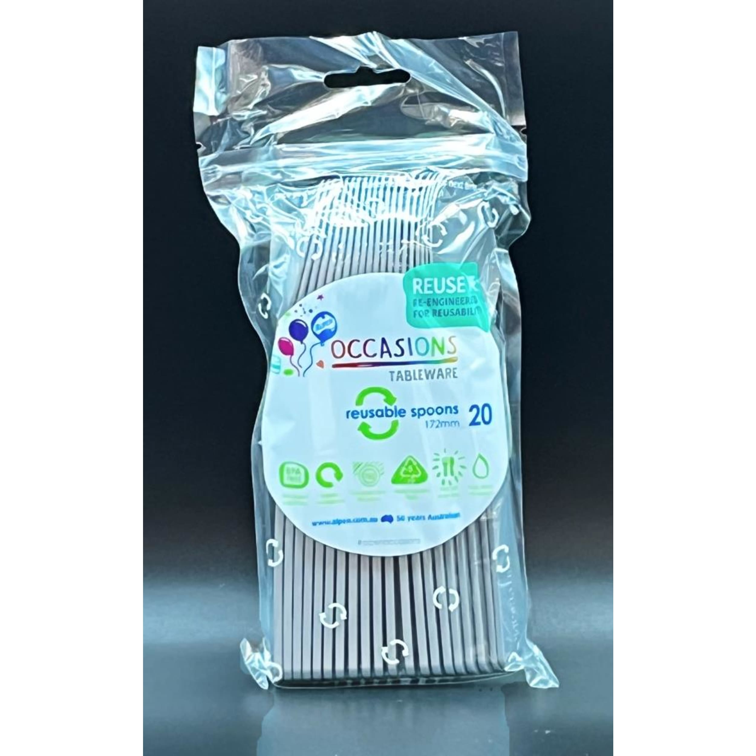 Occasions Silver Spoon (20 Pack)
