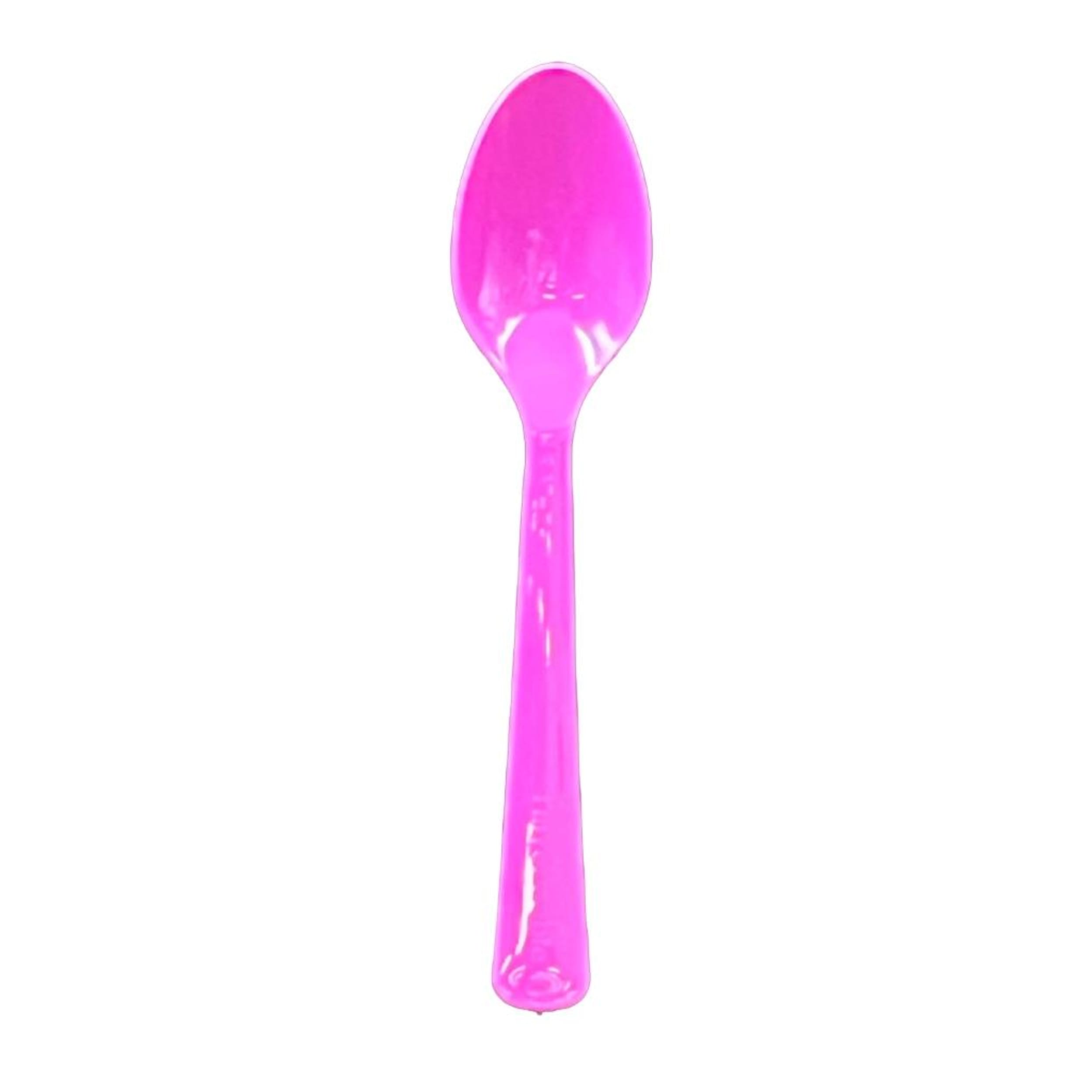 Occasions Magenta Spoon (20 Pack)
