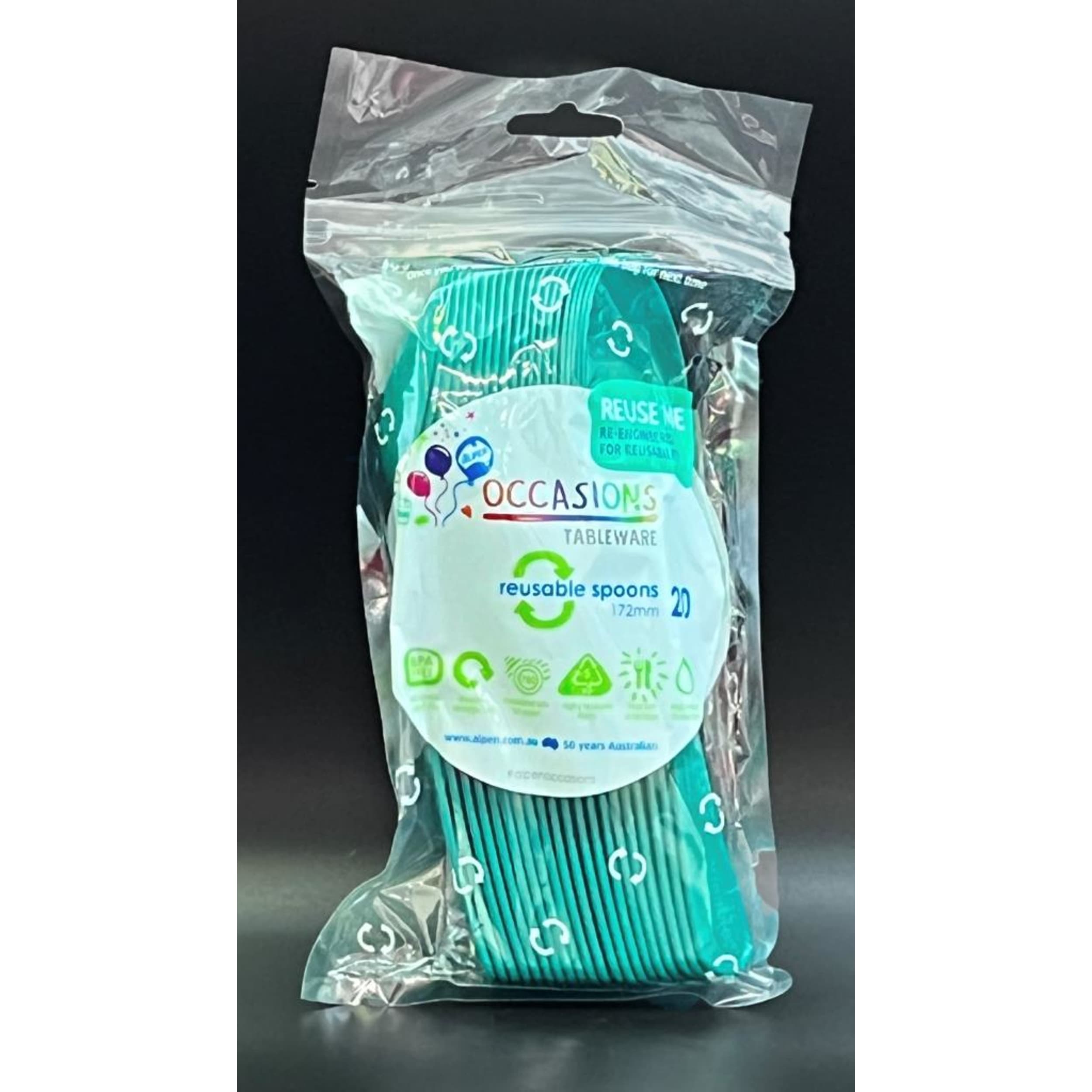 Occasions Green Spoon (20 Pack)