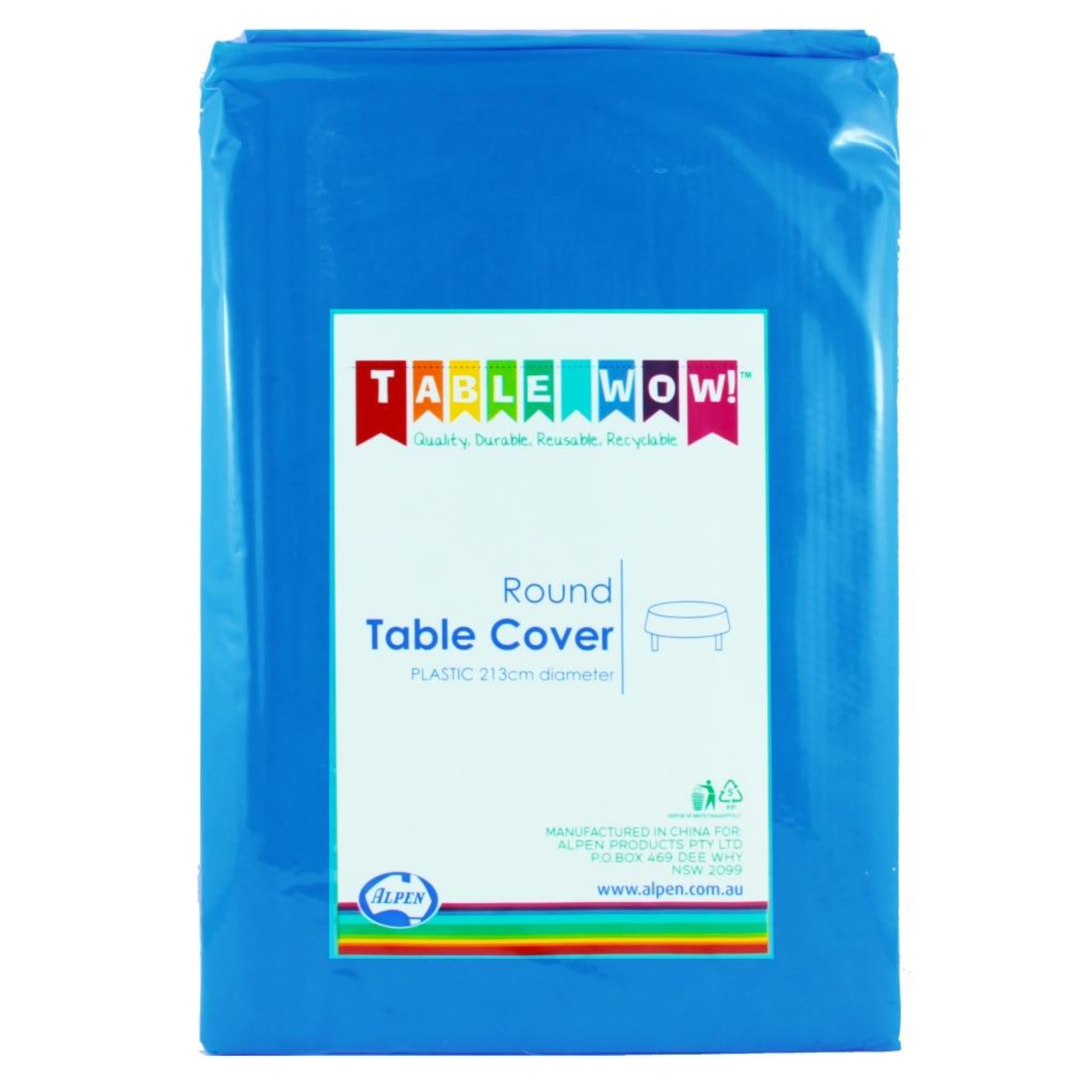 TableWow! Royal Blue Cocktail Napkin 25x25cm 2ply (50 Pack)