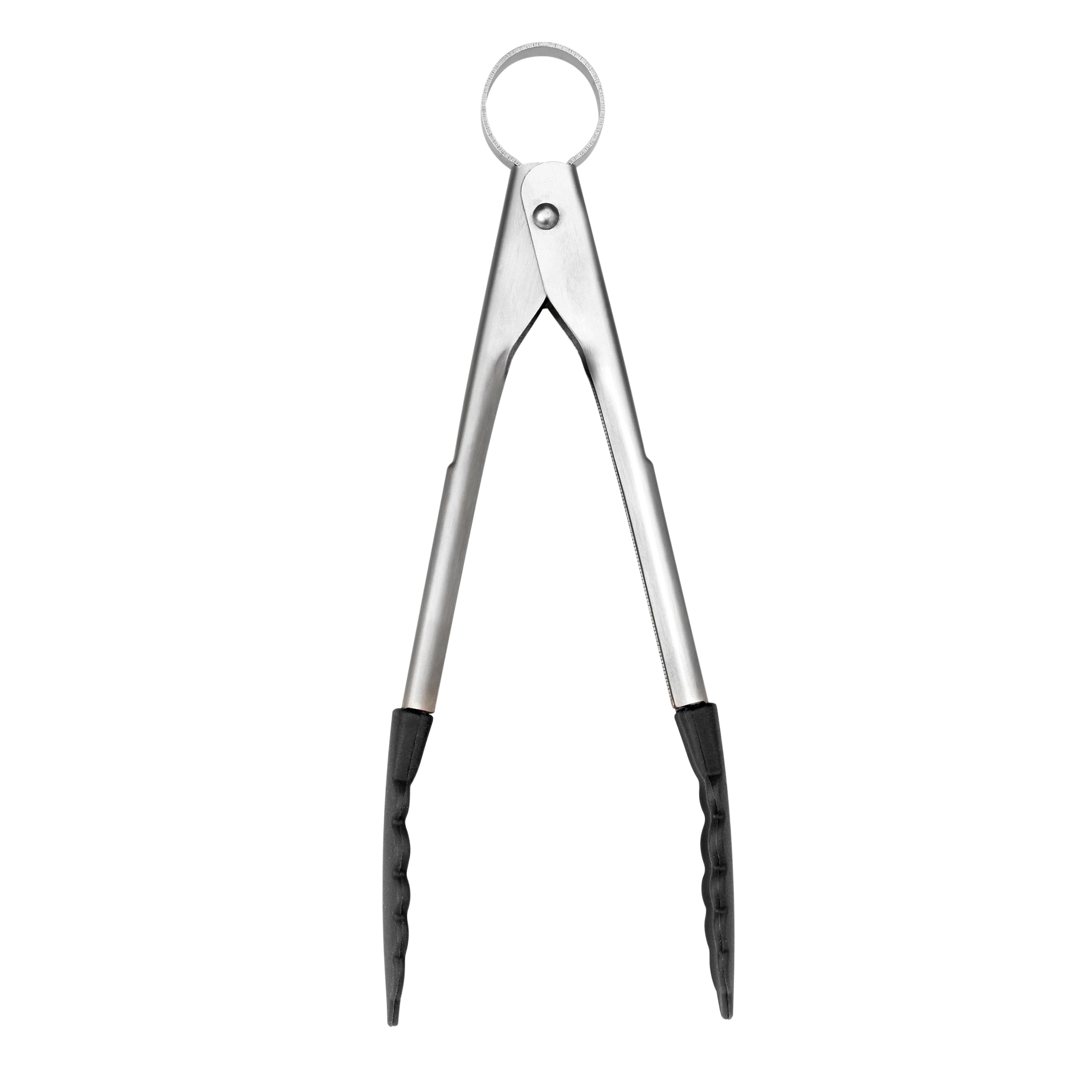 Cuisipro Piccolo Silicone Mini Tongs 18cm - Black
