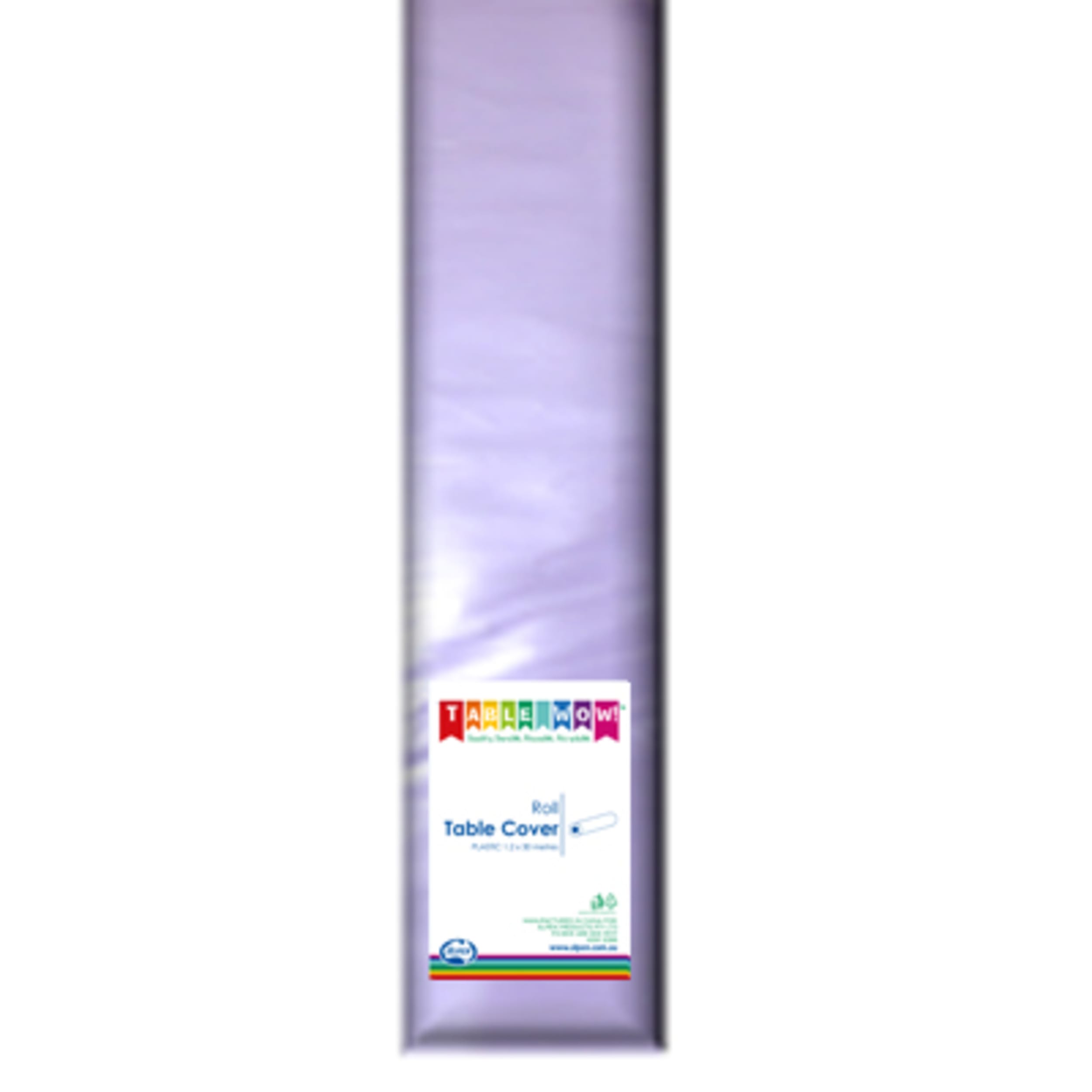 TableWow! Lavender Tablecover Plastic 30m 1 Roll