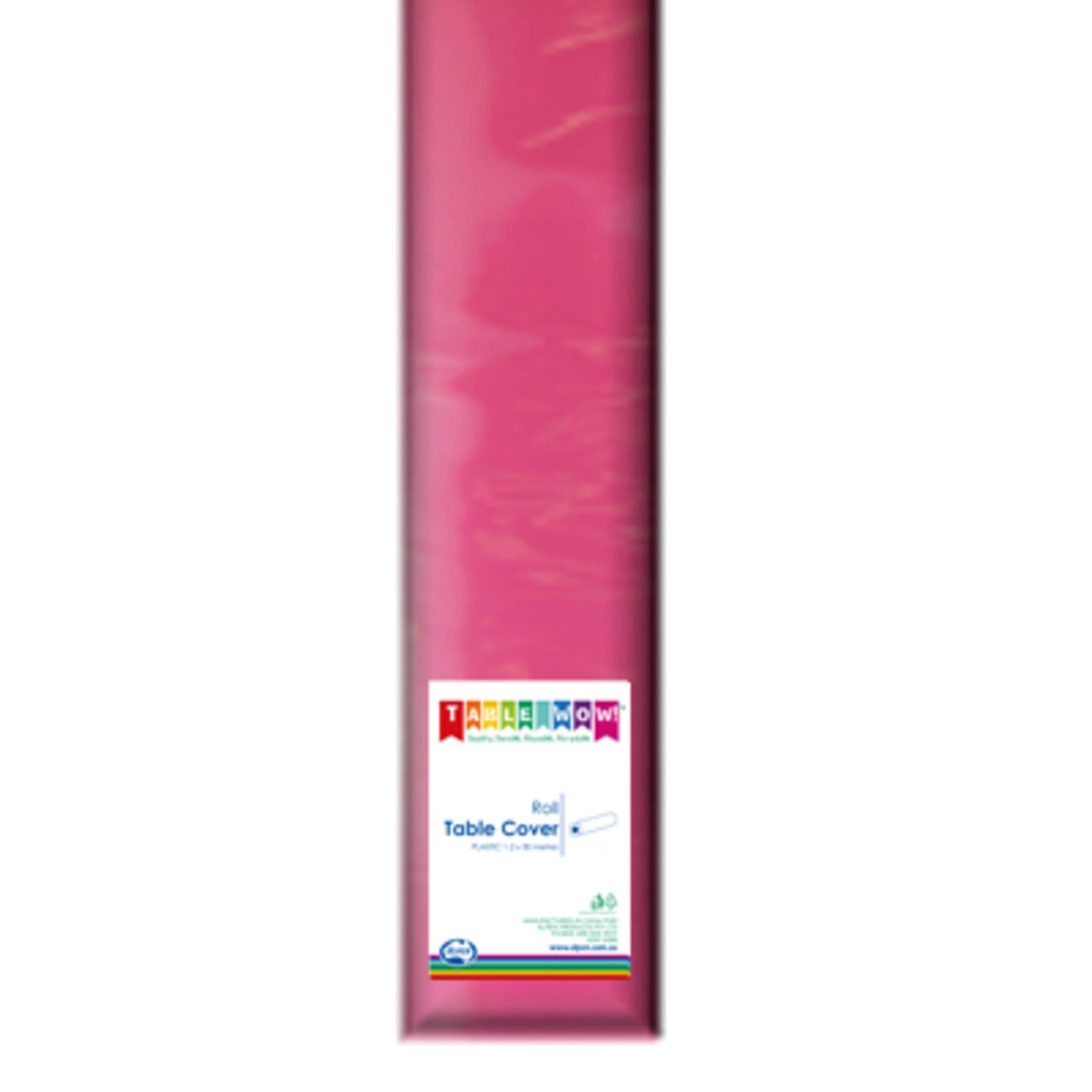 TableWow! Magenta Tablecover Plastic 30m 1 Roll