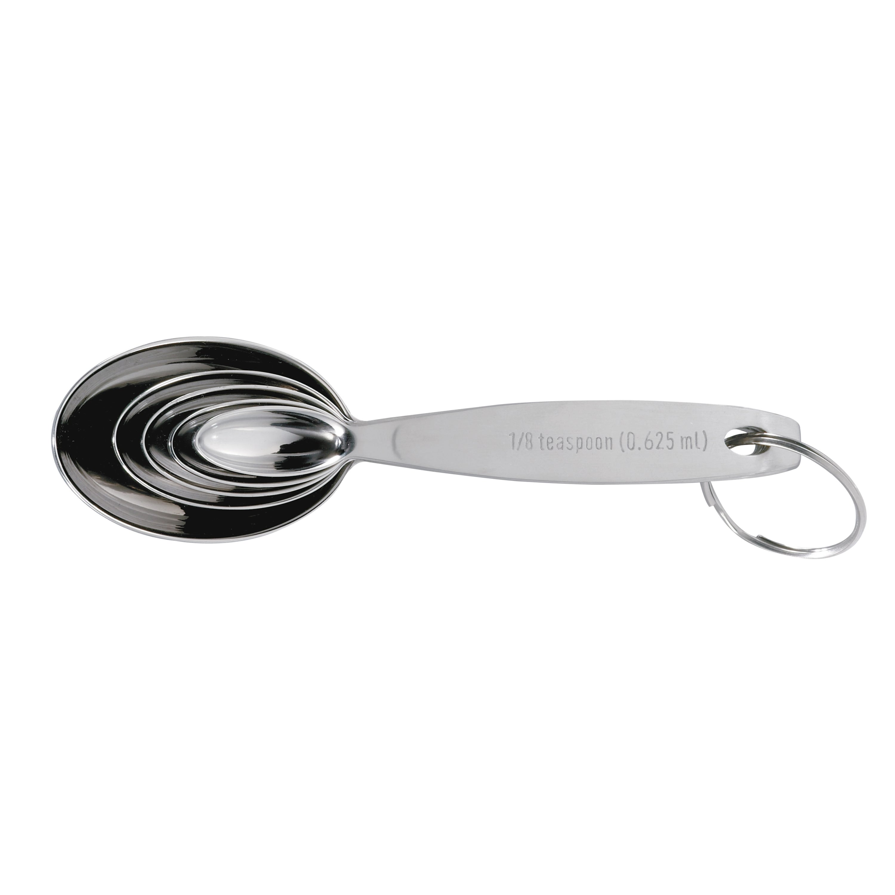 Cuisipro Stainless Steel Measuring Spoons 5 Piece Set