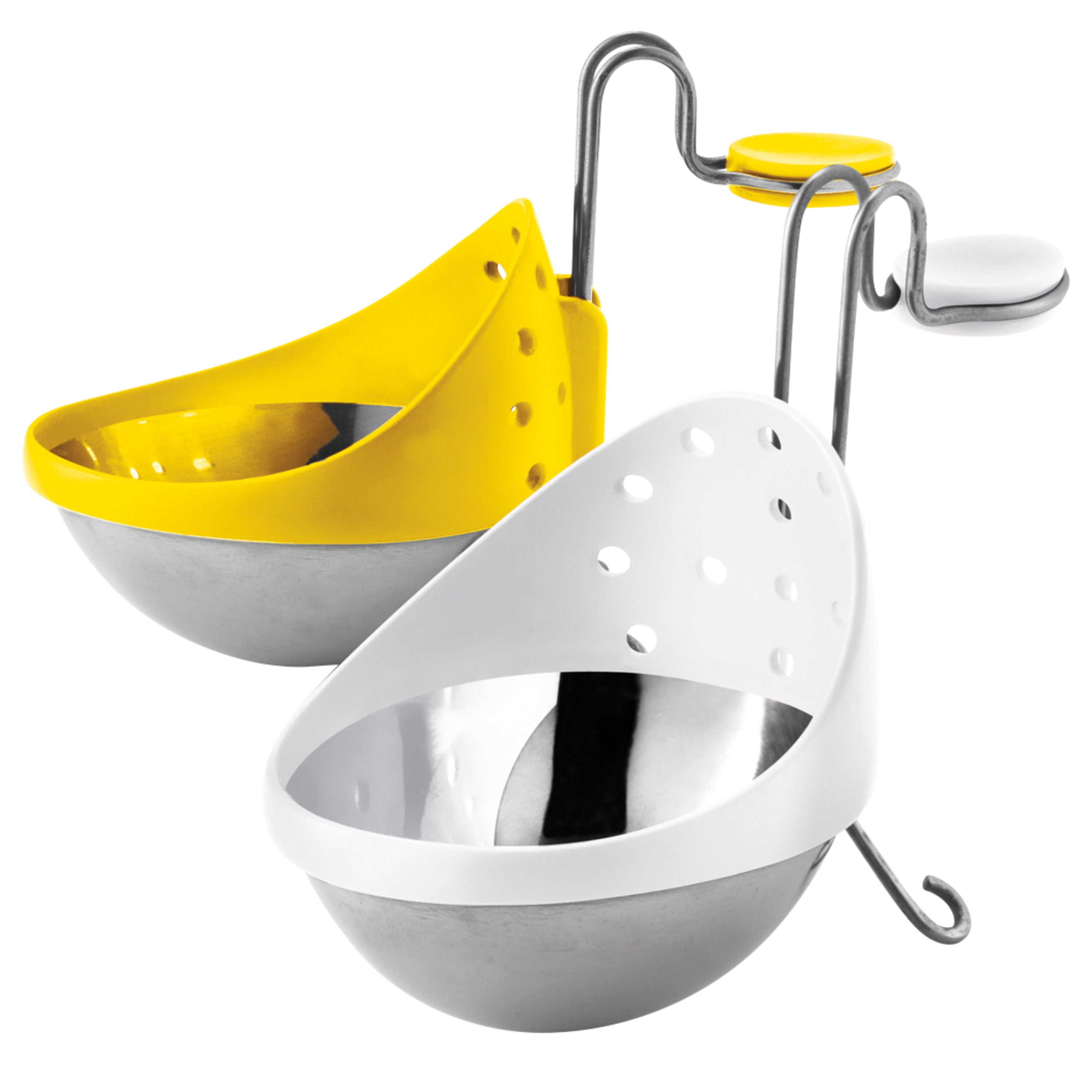 Cuisipro Stainless Steel 2 Piece Egg Poacher Set
