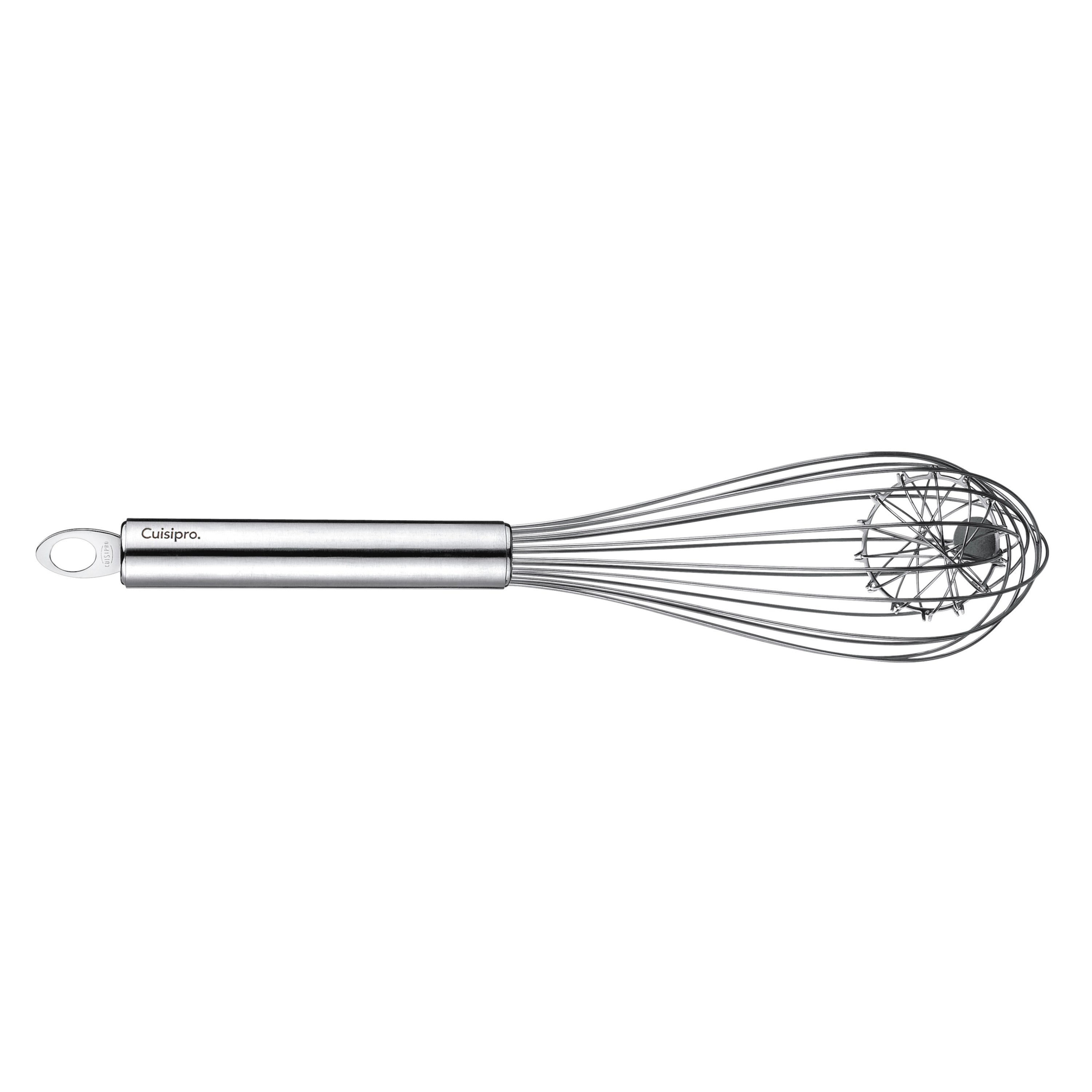 Cuisipro Stainless Steel Duo Whisk with Wire Ball