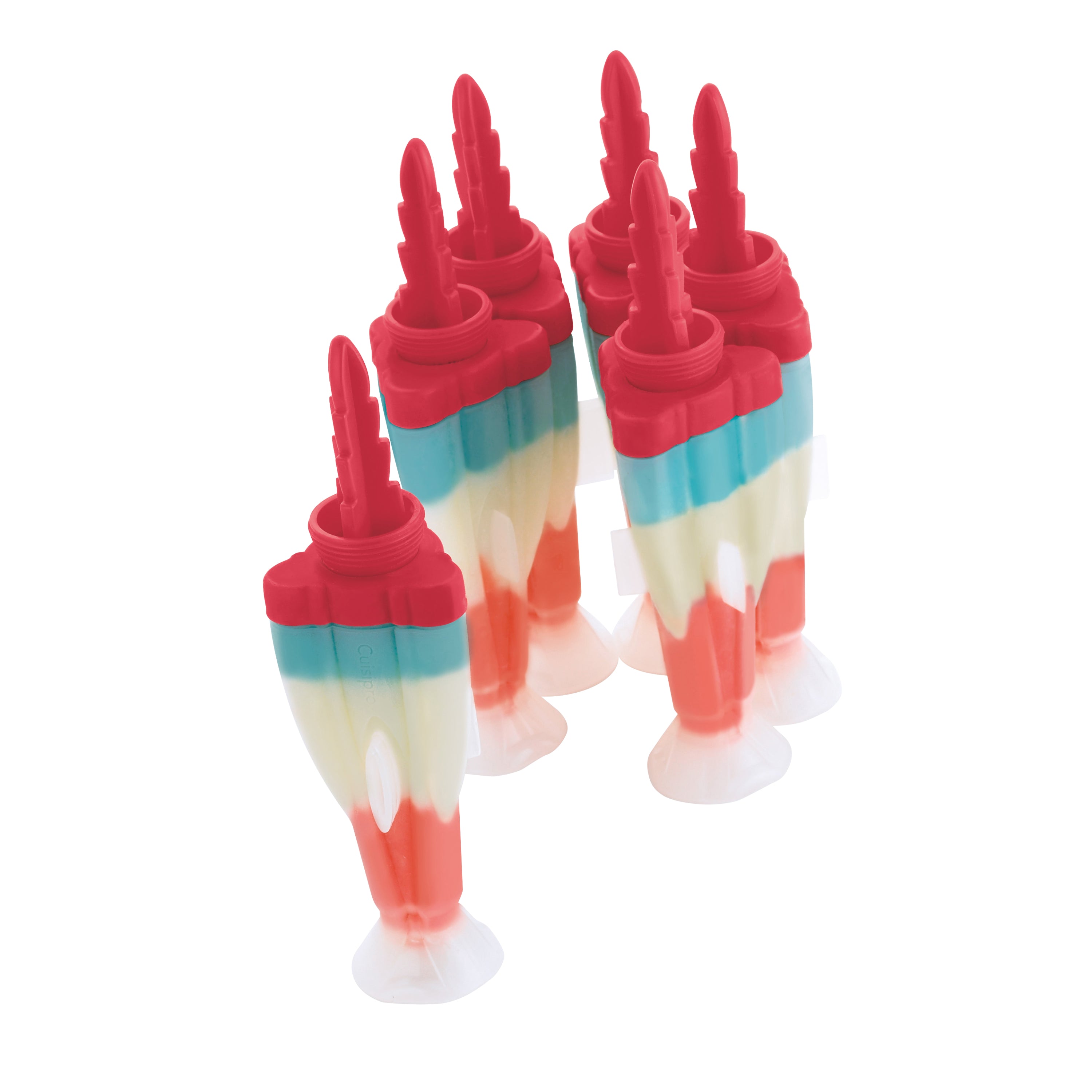 Cuisipro Snap-Fit Rocket Pop Mould - Red