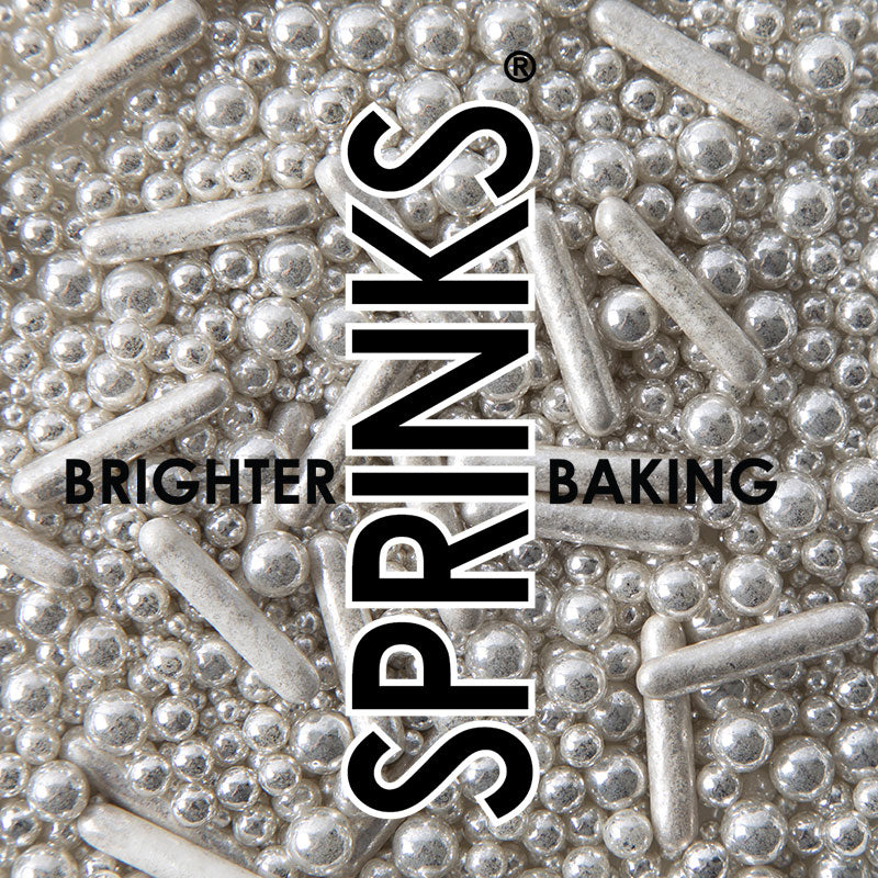 Sprinks Bubble Bounce Sprinkles Silver 75g