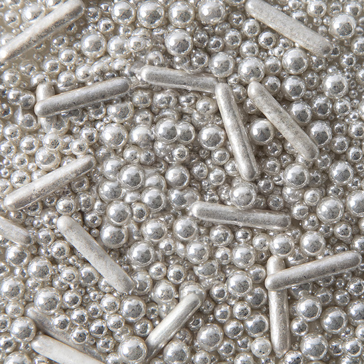 Sprinks Bubble Bounce Sprinkles Silver 500g