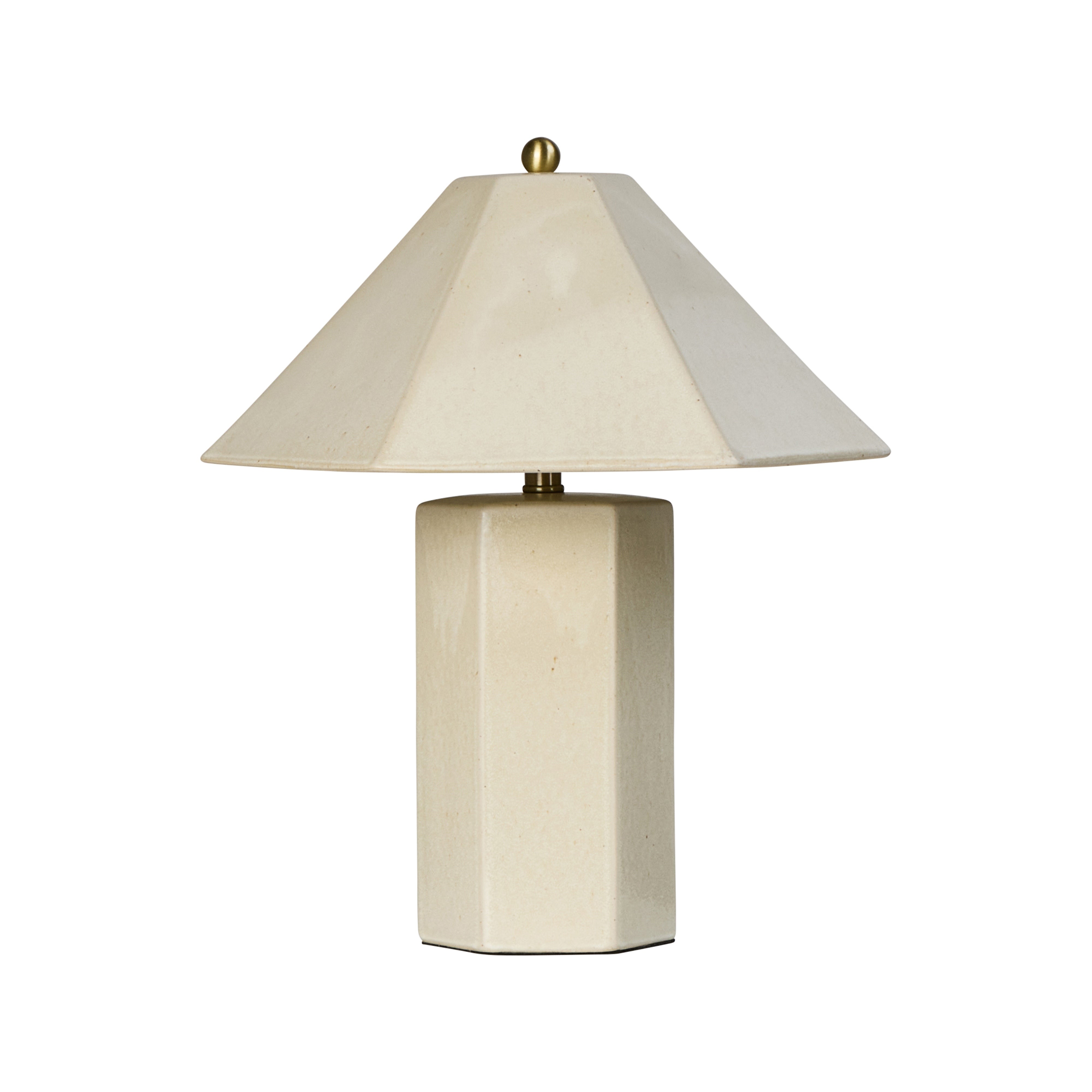 Amalfi Kairo Table Lamp Ivory