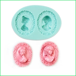 Bake Group Silicone Mould 3D Cameos