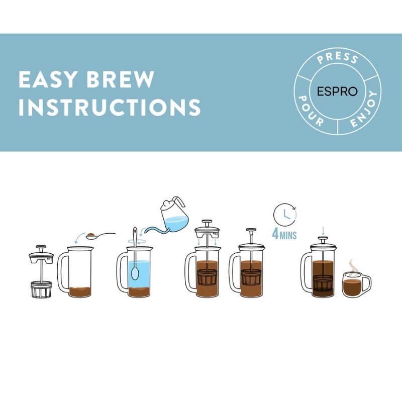 Espro P7 Press 530ml (18oz) - Polished