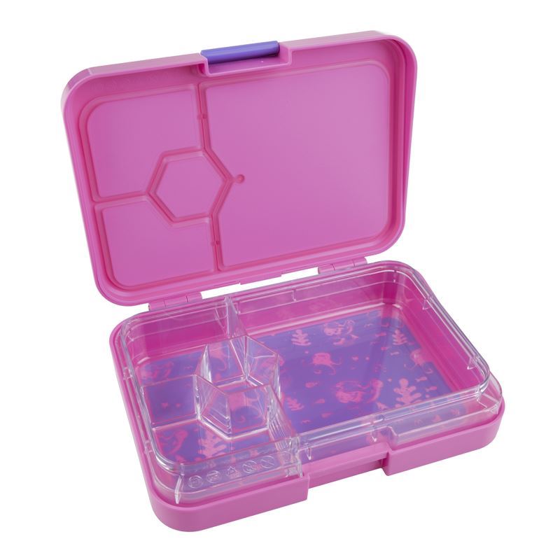 Sachi 4 Compartment Bento Lunch Box - Mermaids