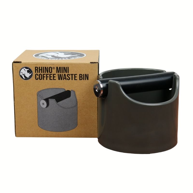 Rhino Mini Waste Bin - Gun Metal Grey