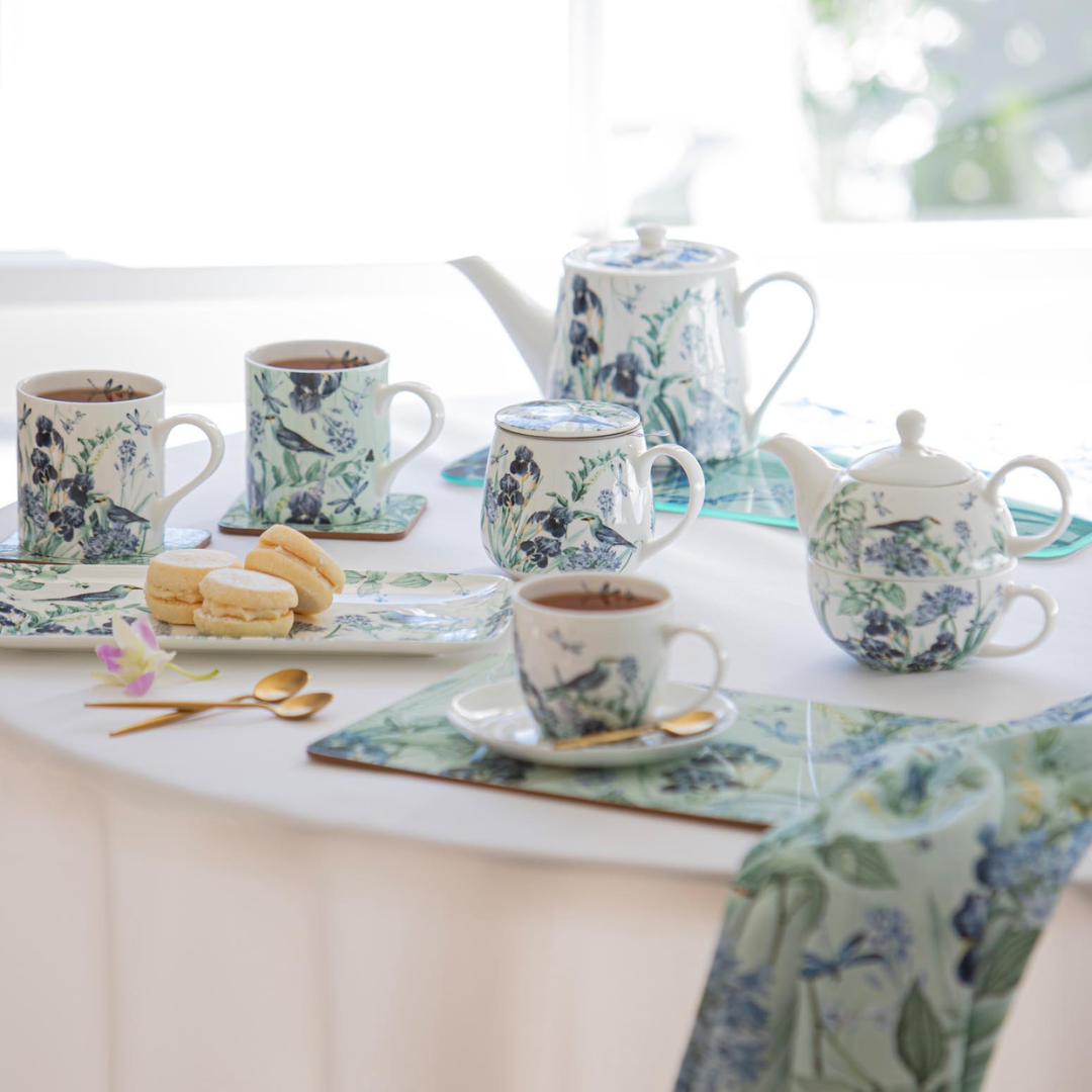 Ashdene Iris Garden White Tea For One