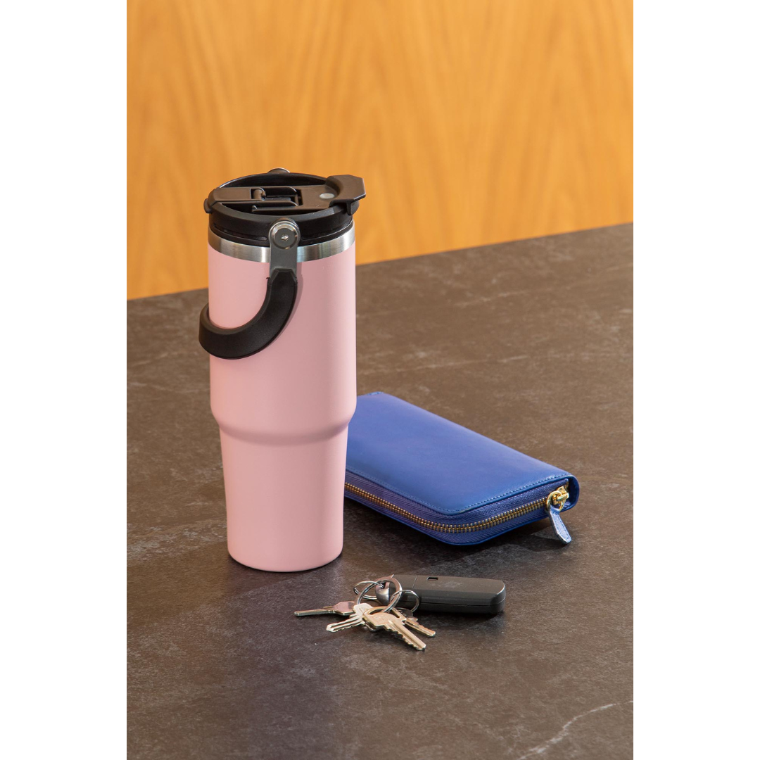 Eco Ladelle Eco Hydrate Pink 1ltr Drink Bottle