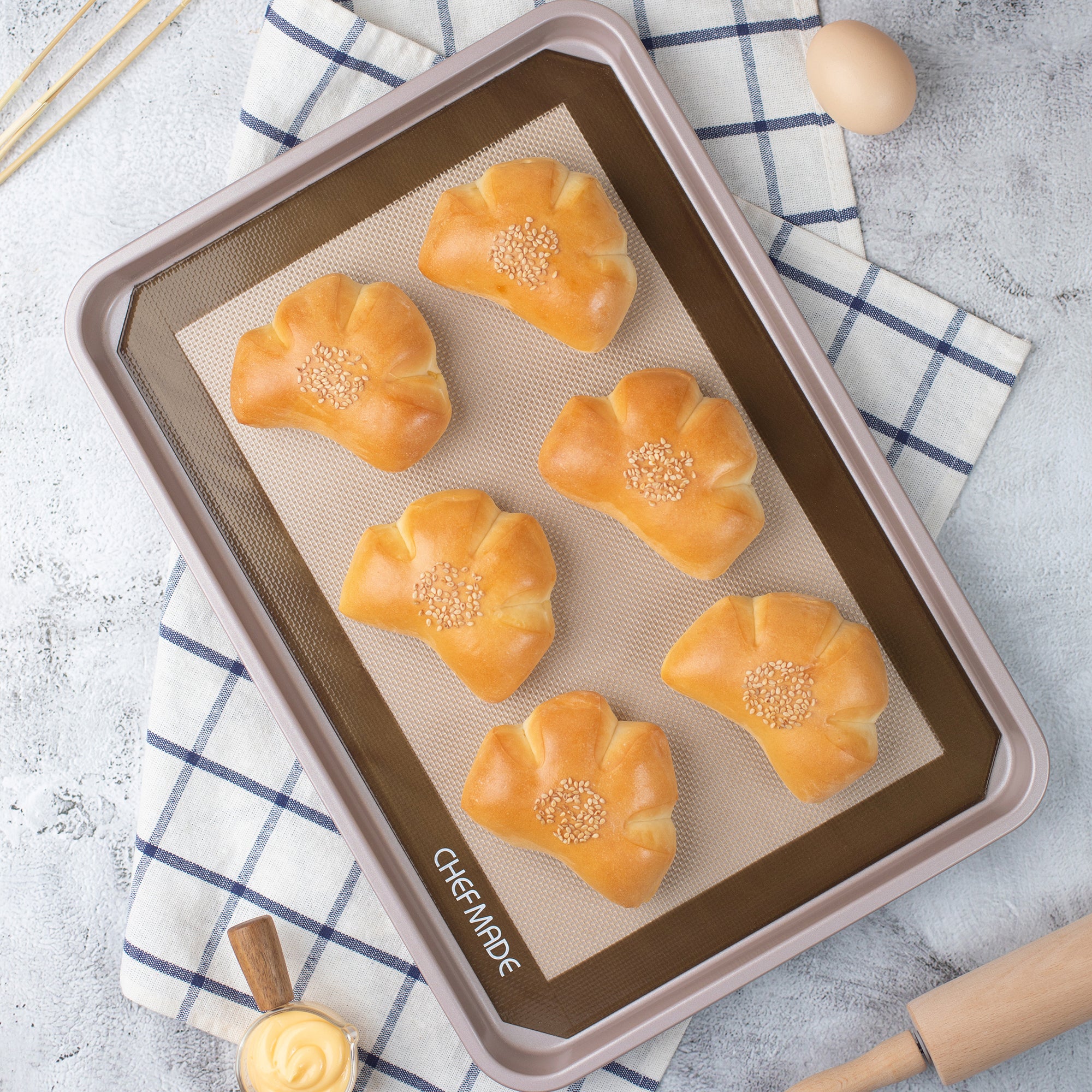CHEFMADE Cookie Sheet Bake Tray 39cm (WK9121)