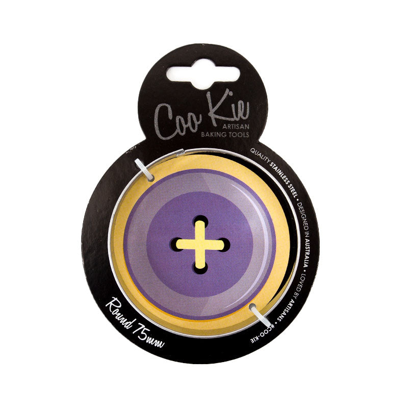 Coo Kie Round Cookie Cutter 75mm