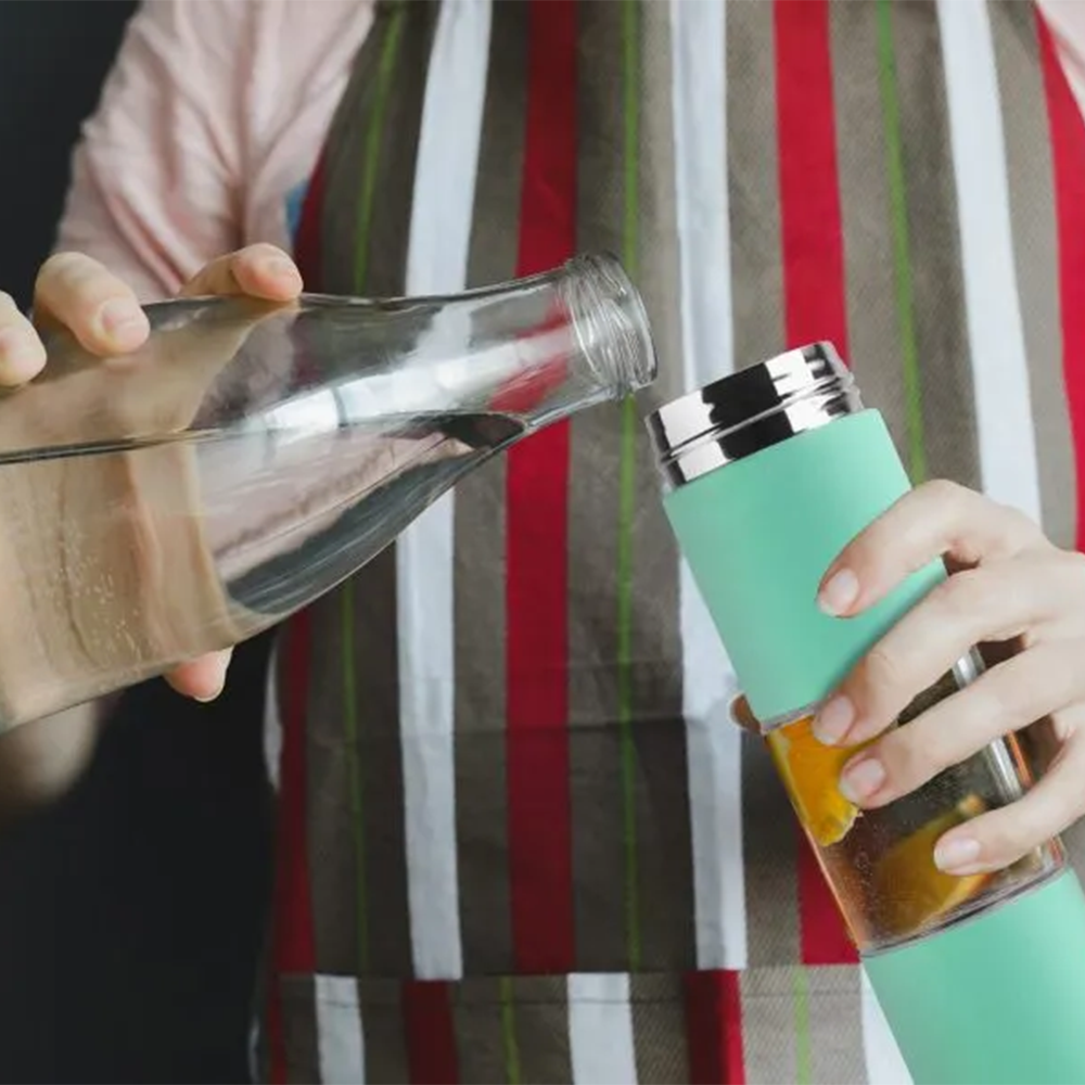 Asobu Flavour U See Infuser Bottle 460ml - Mint