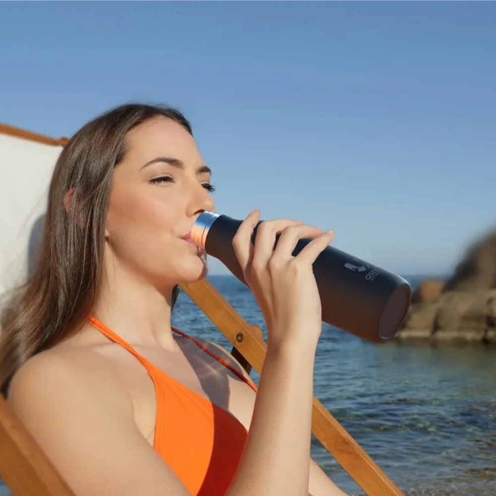 Asobu UV Light Hydro Bottle 500ml - Blue